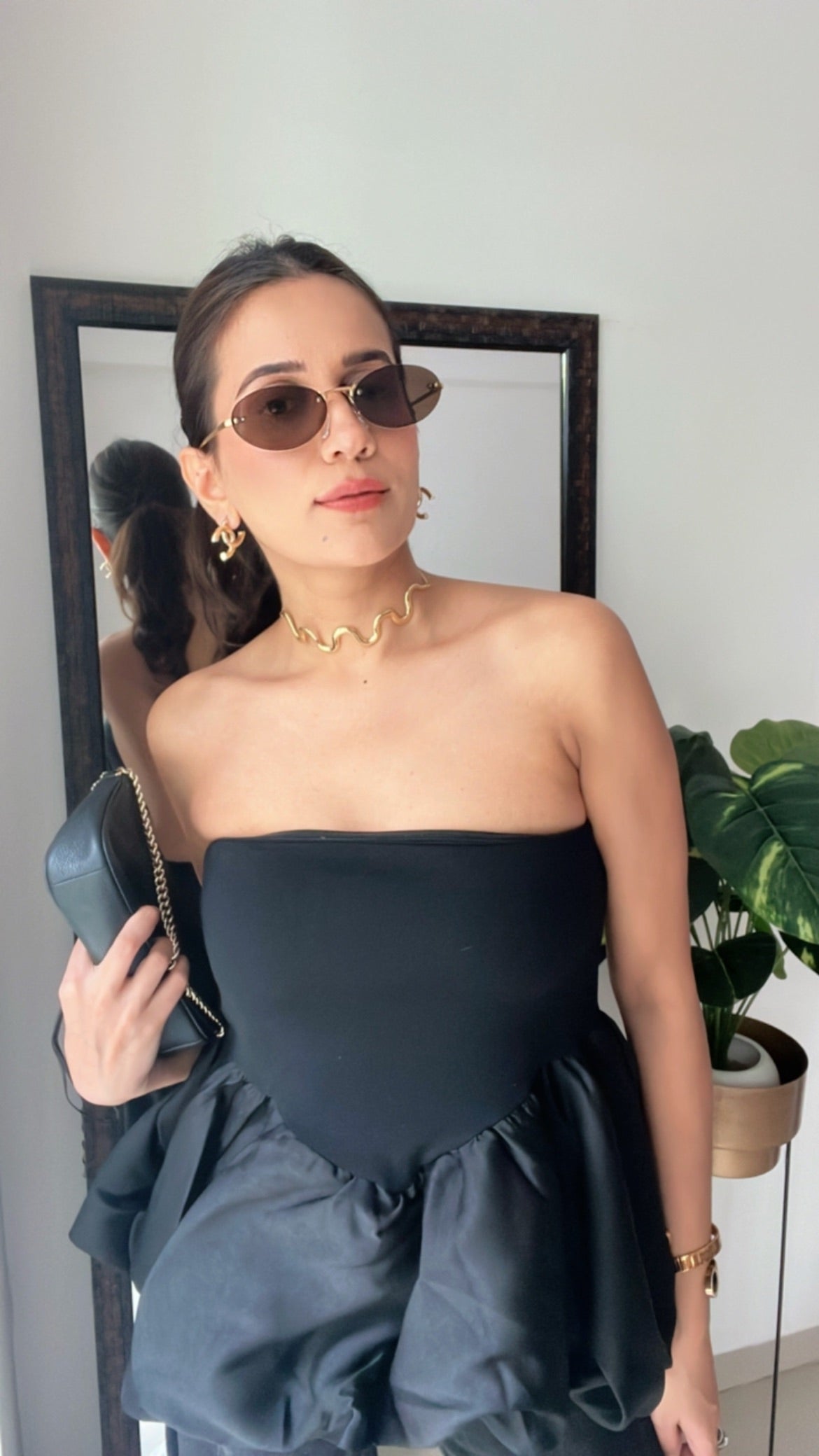 Flounce Statement Top