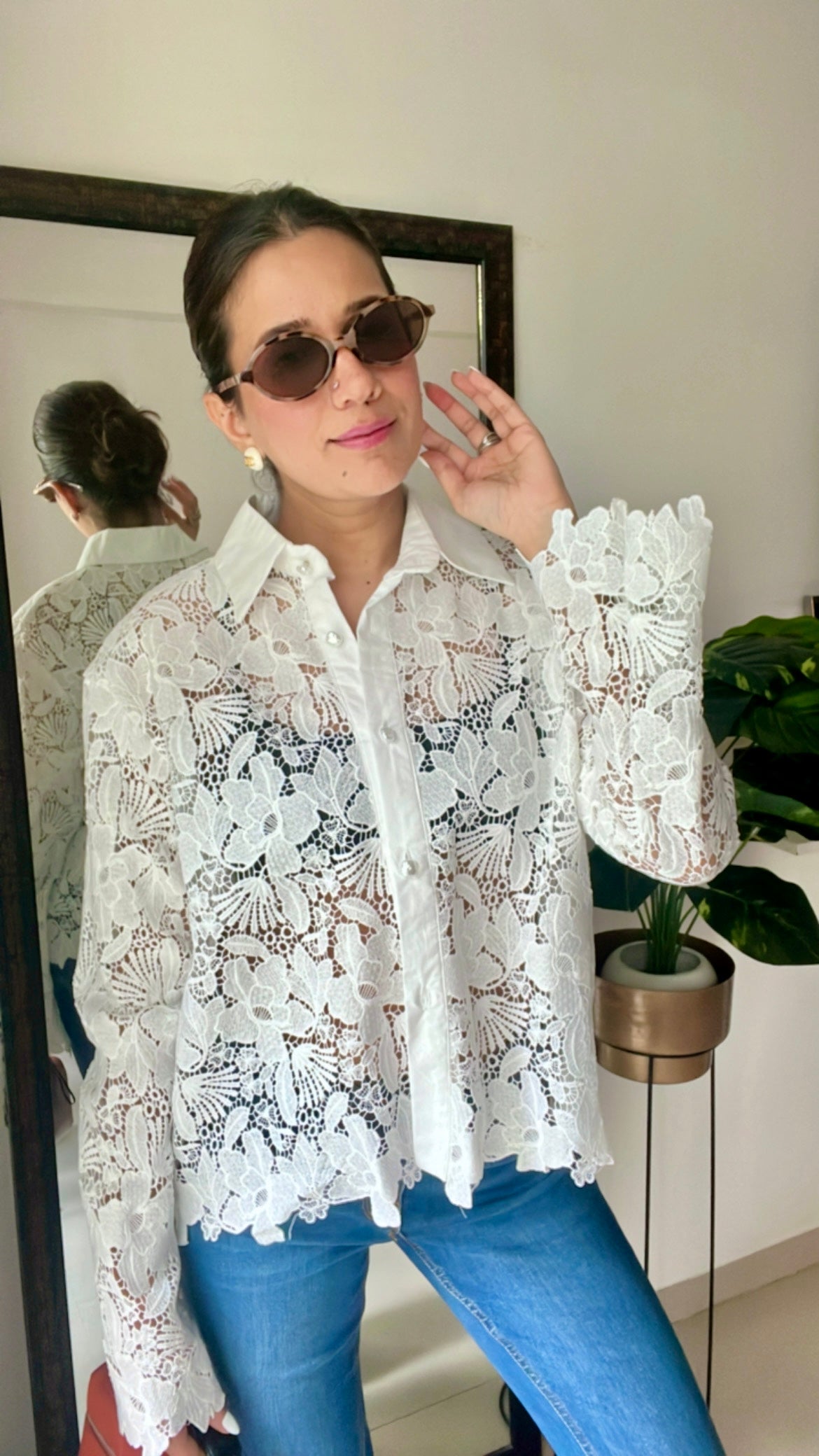 Lace Chic Shirt