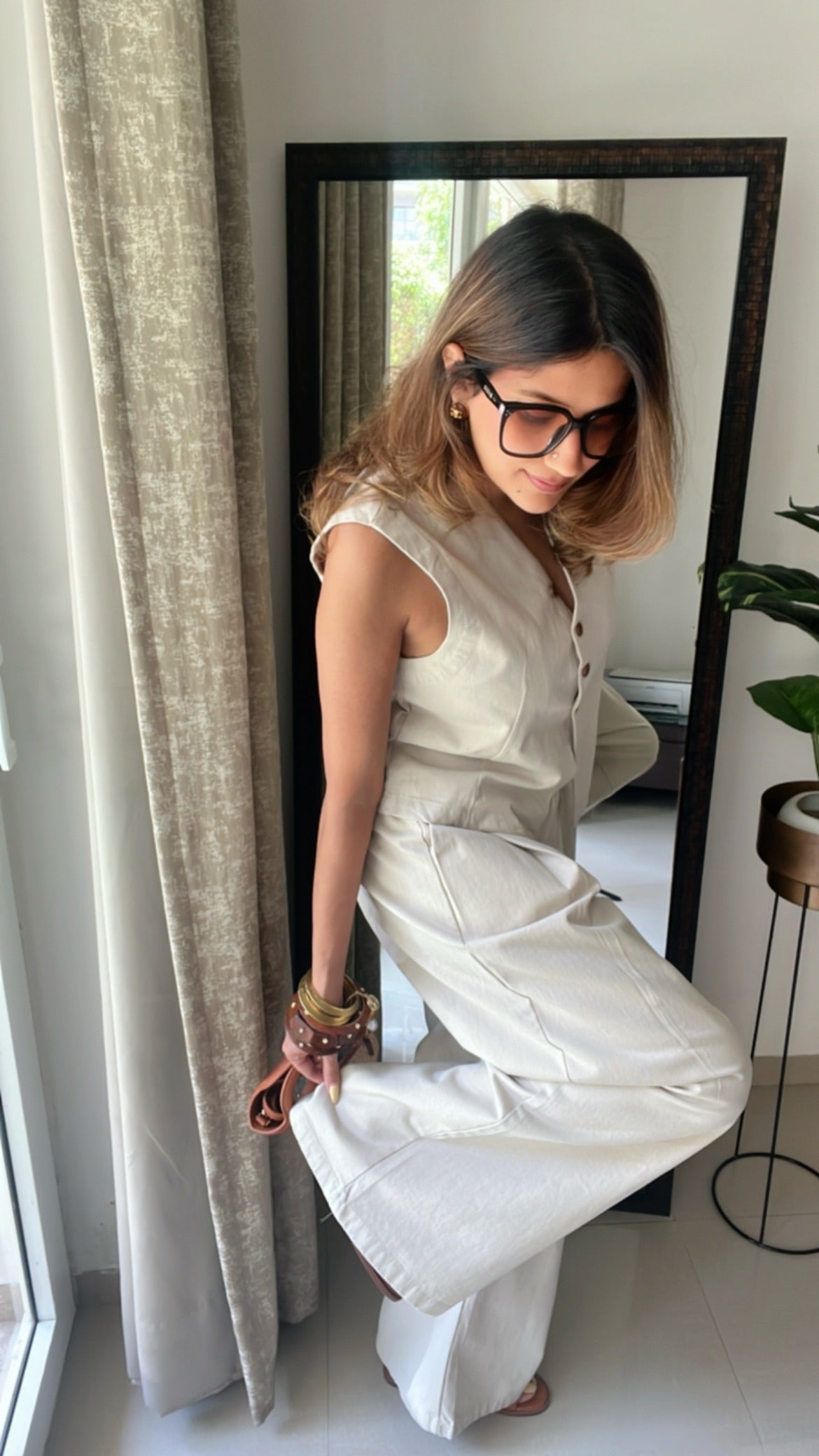 Soft Waistcoat with Baggy Pants co-ord