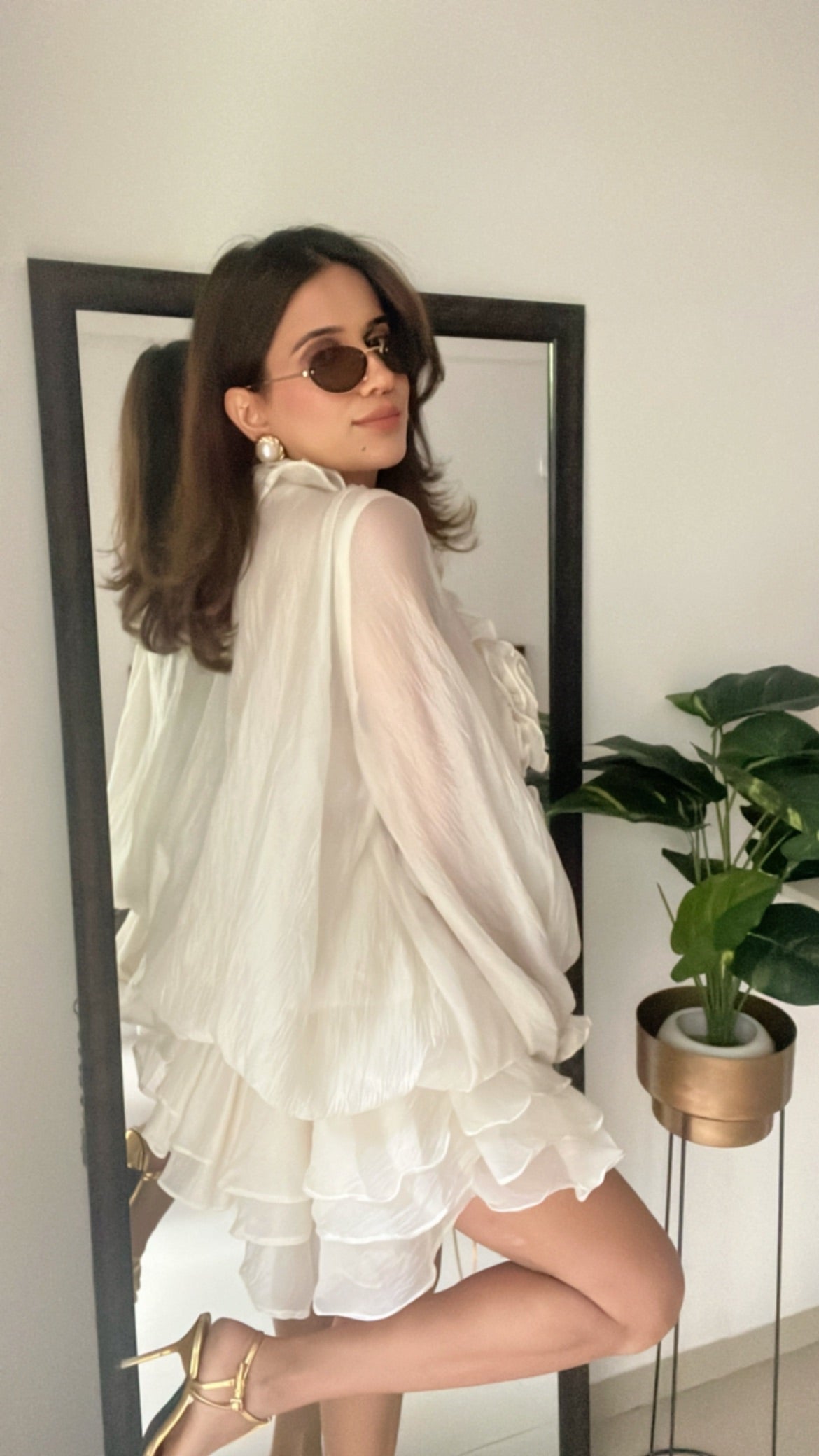 Rose Illusion Dress
