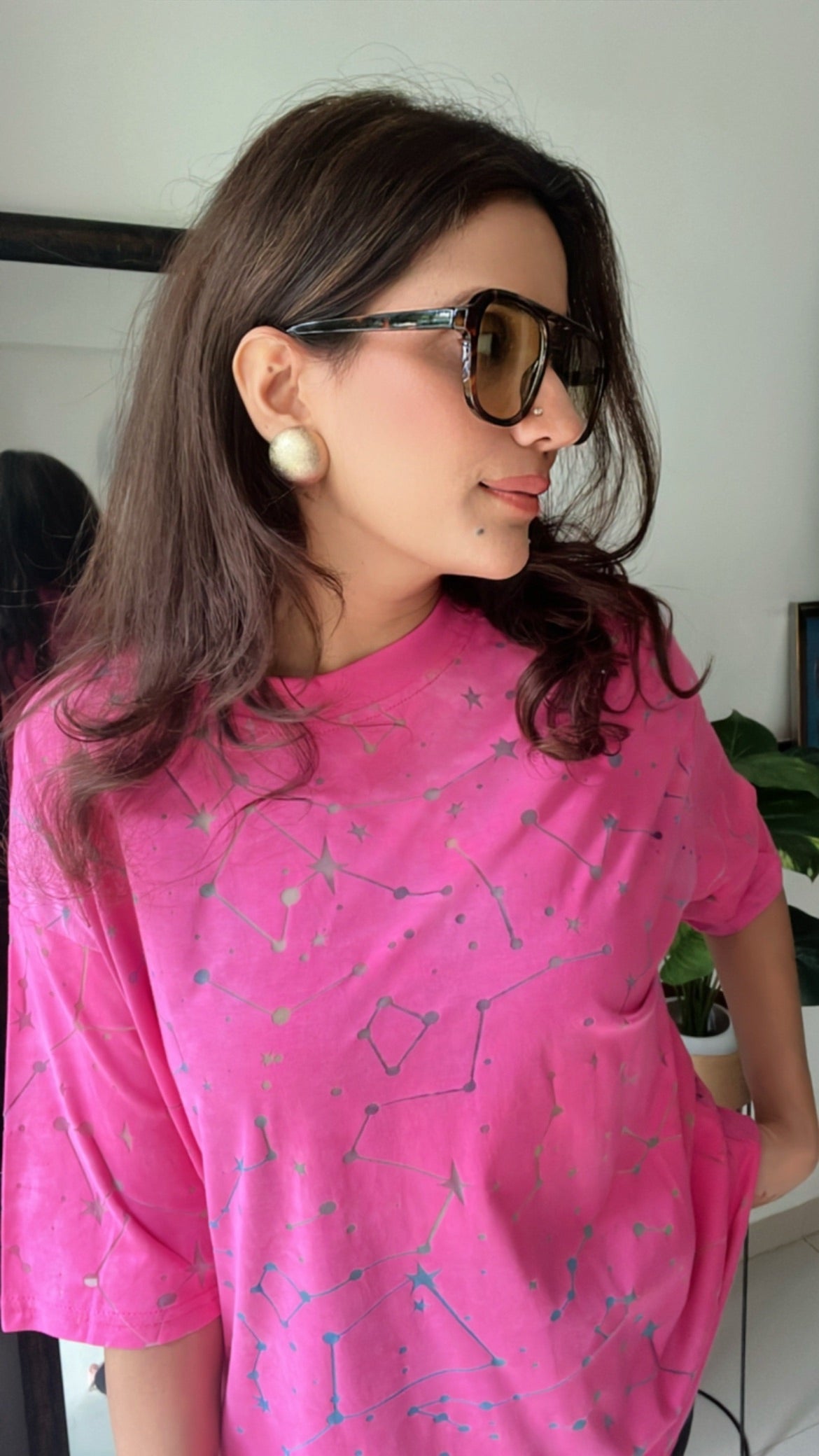 Galaxy Embossed Baby Soft Tee