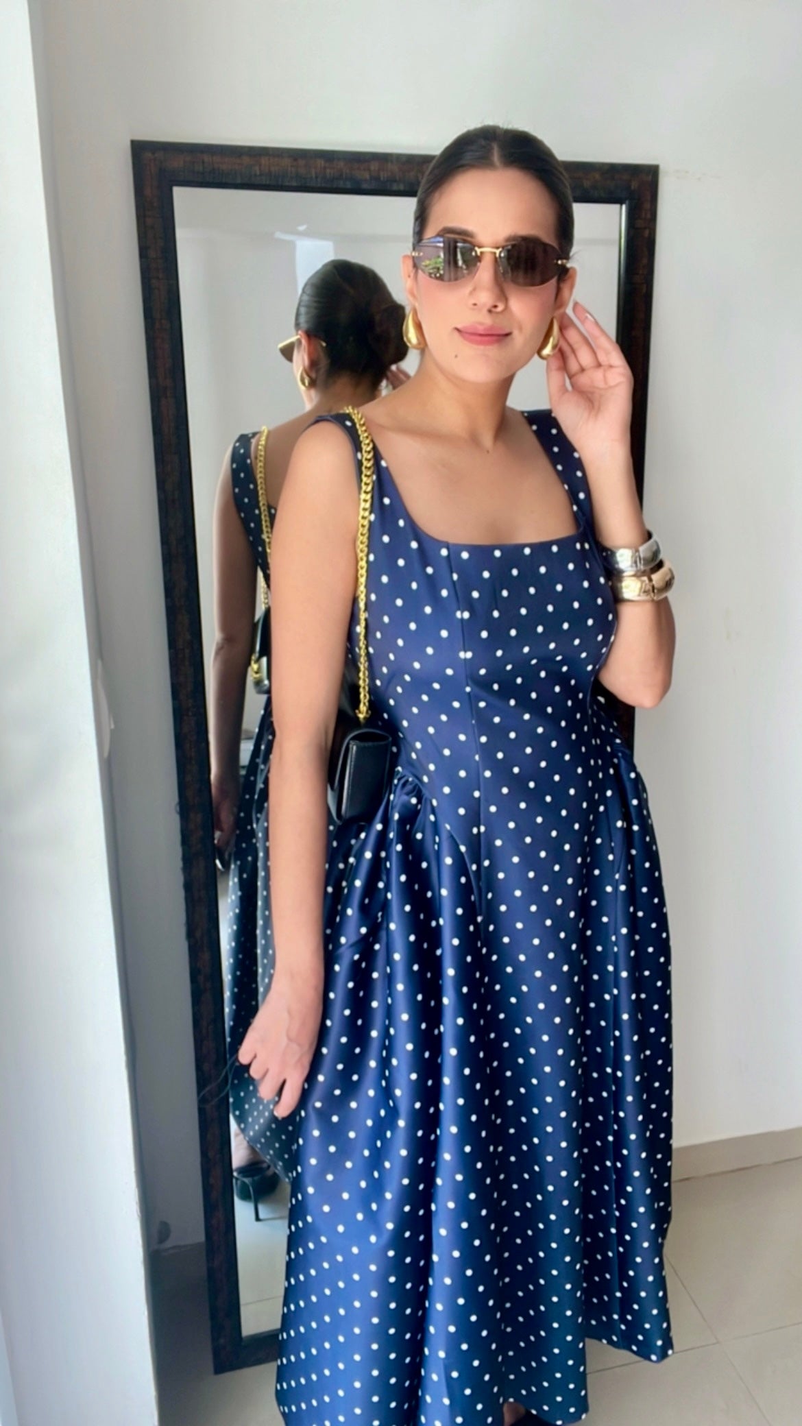 Polka Grace Voluminous Dress