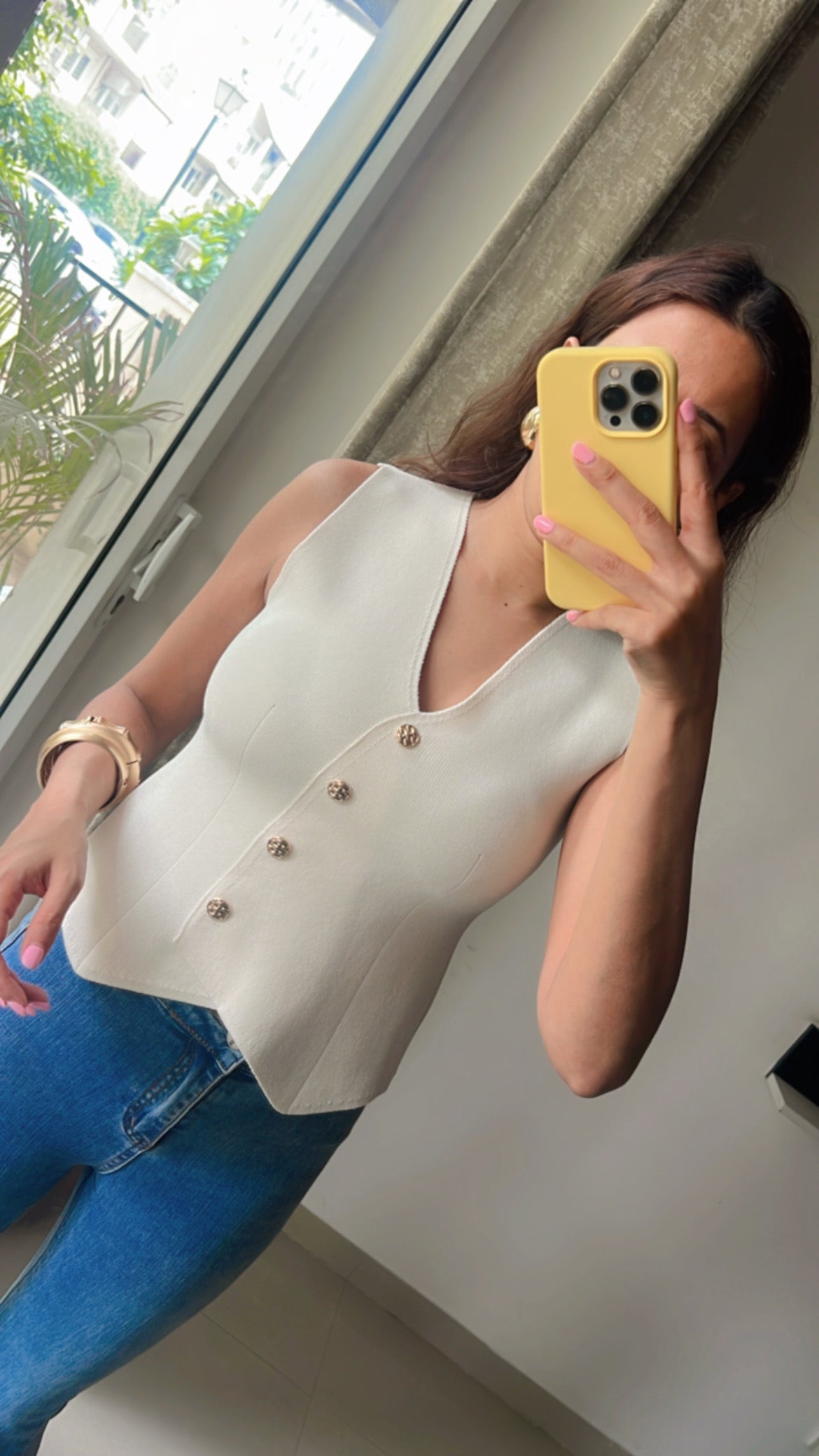 Summer Knit Vest Top