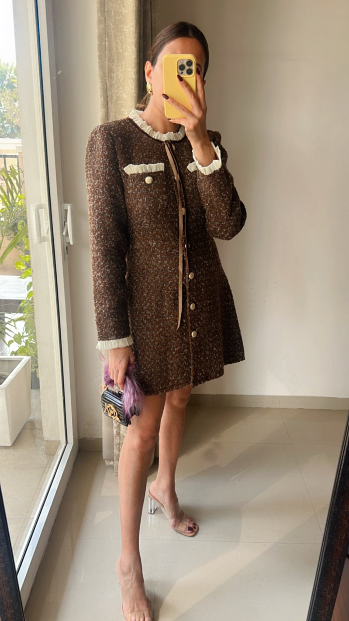 Classic Tweed Fall Dress