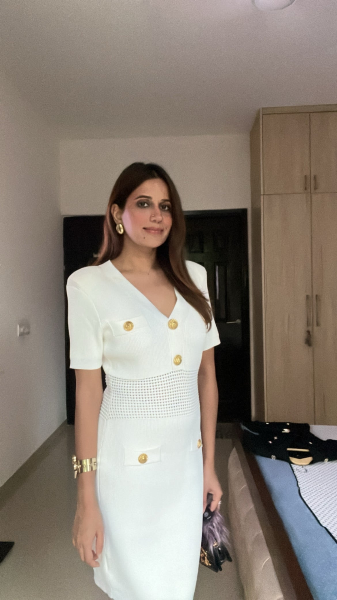 Shyla Buttoned Dress