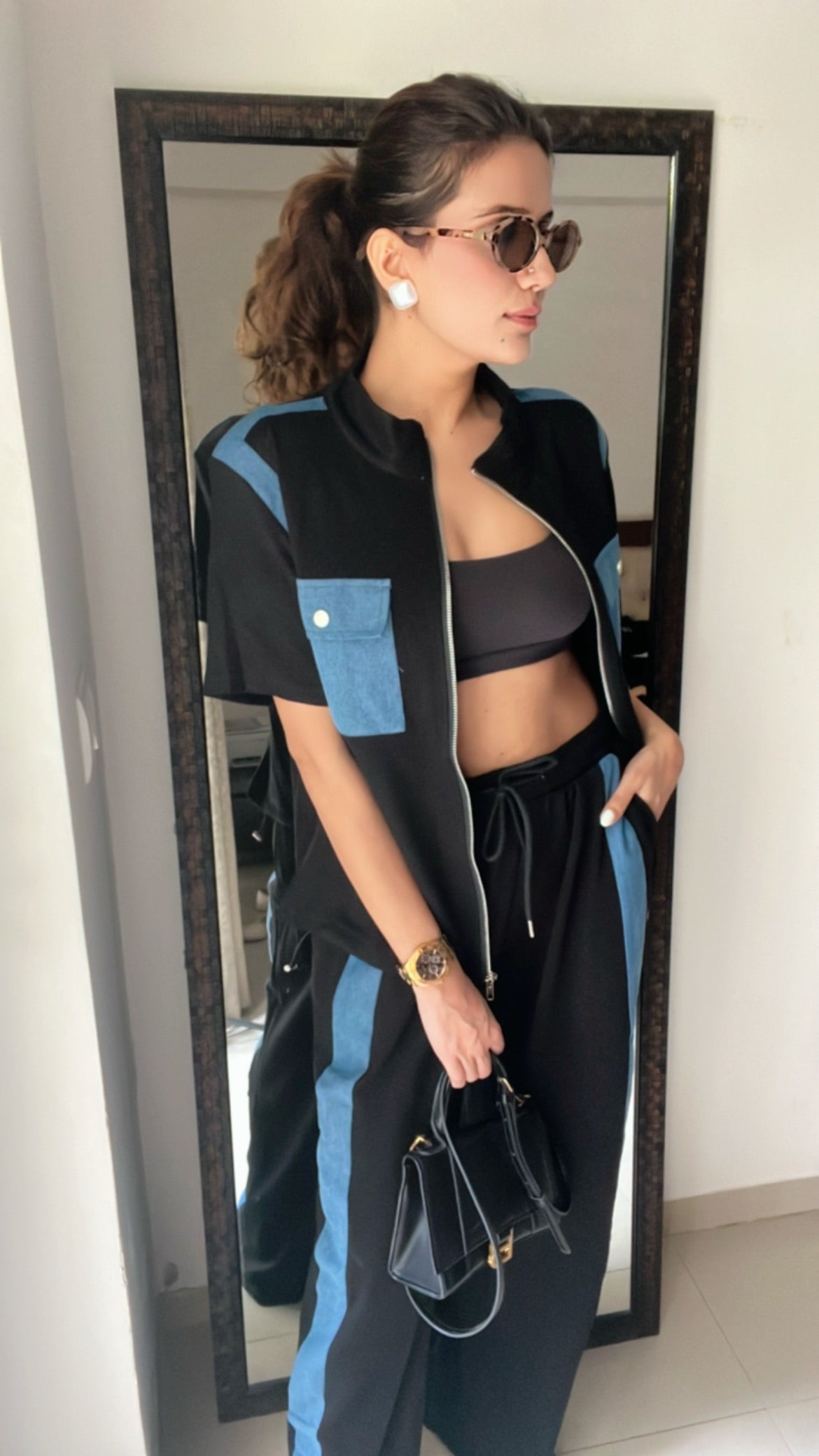 Power Shoulder Lounge Set