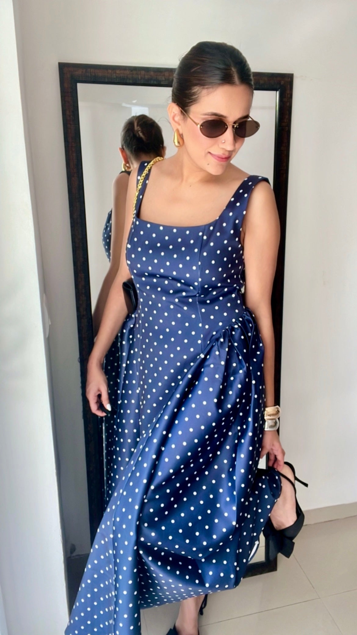 Polka Grace Voluminous Dress