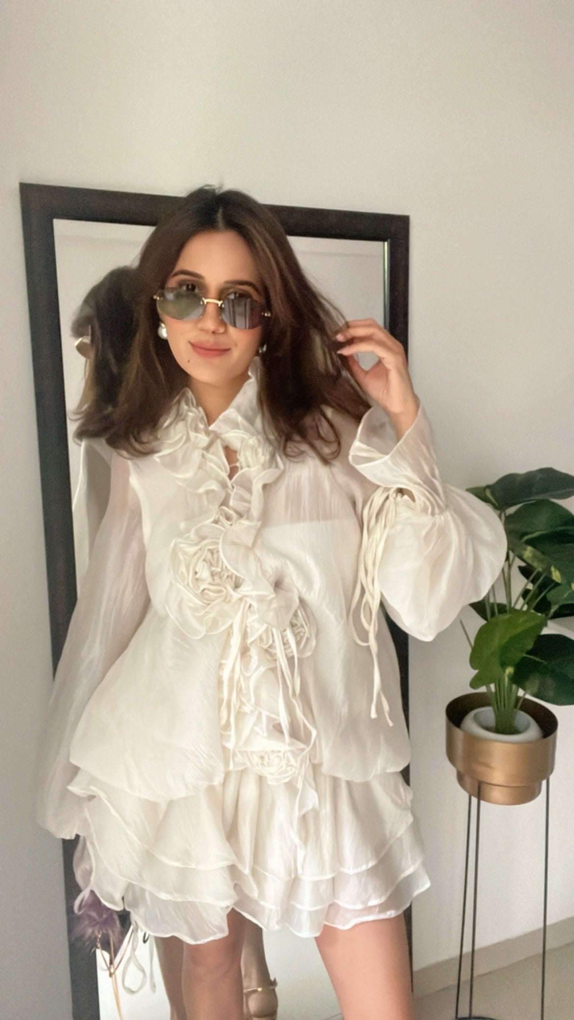 Rose Illusion Dress