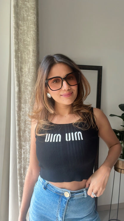 Ribbed Crop Top