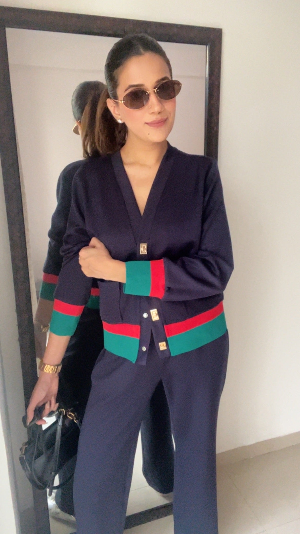 Buttoned Cozy Fall Lounge Set