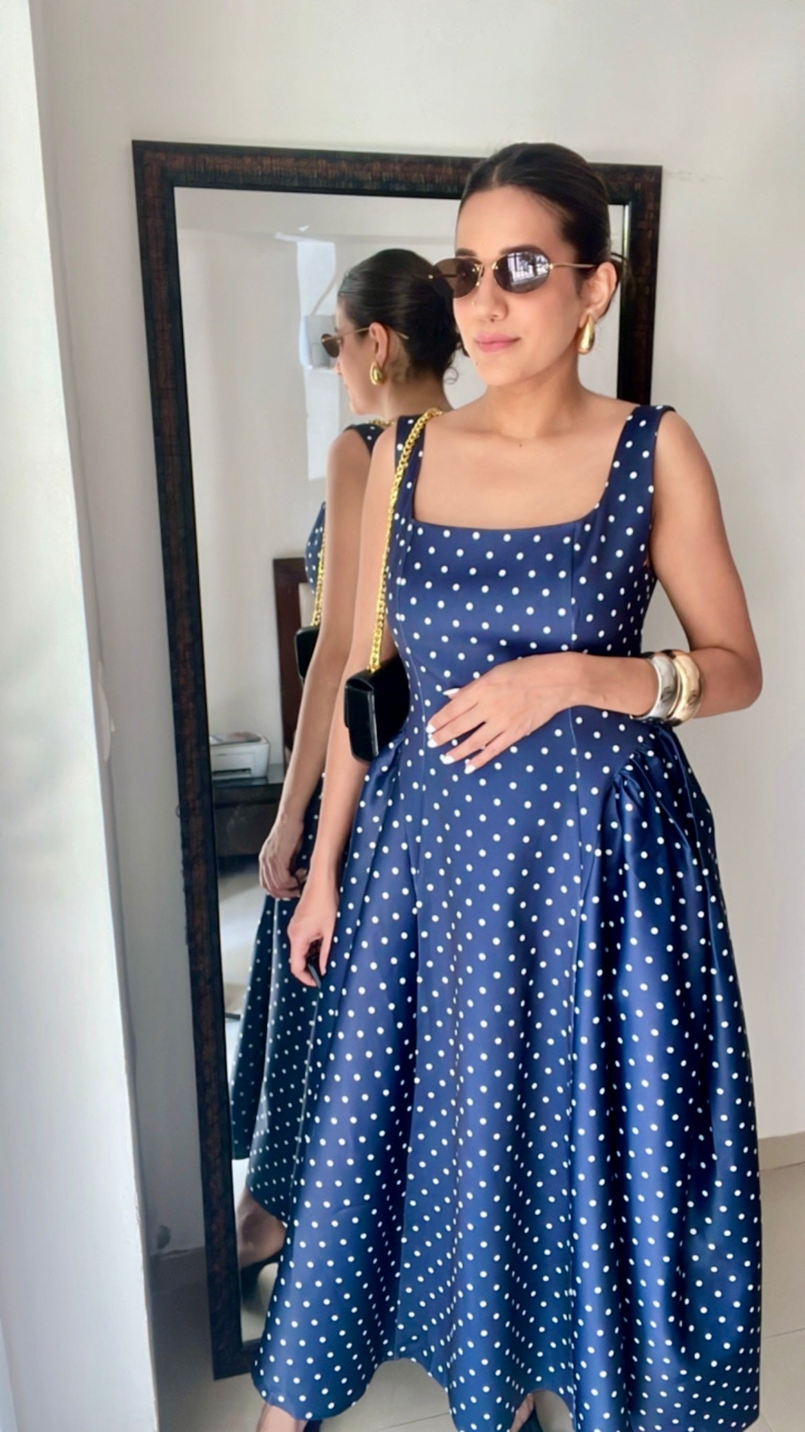 Polka Grace Voluminous Dress