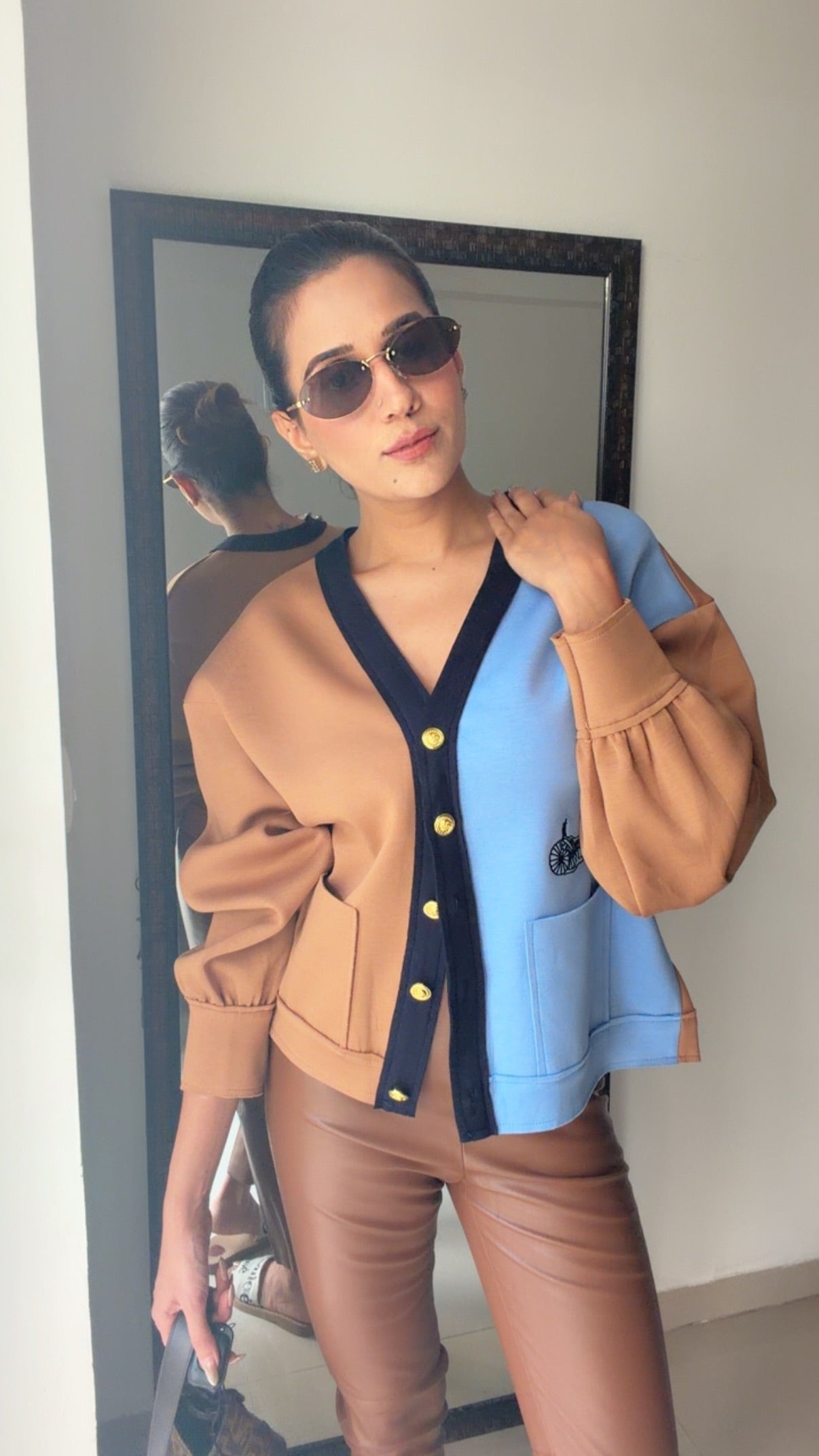 Colorblock Comfort Fall Cardigan