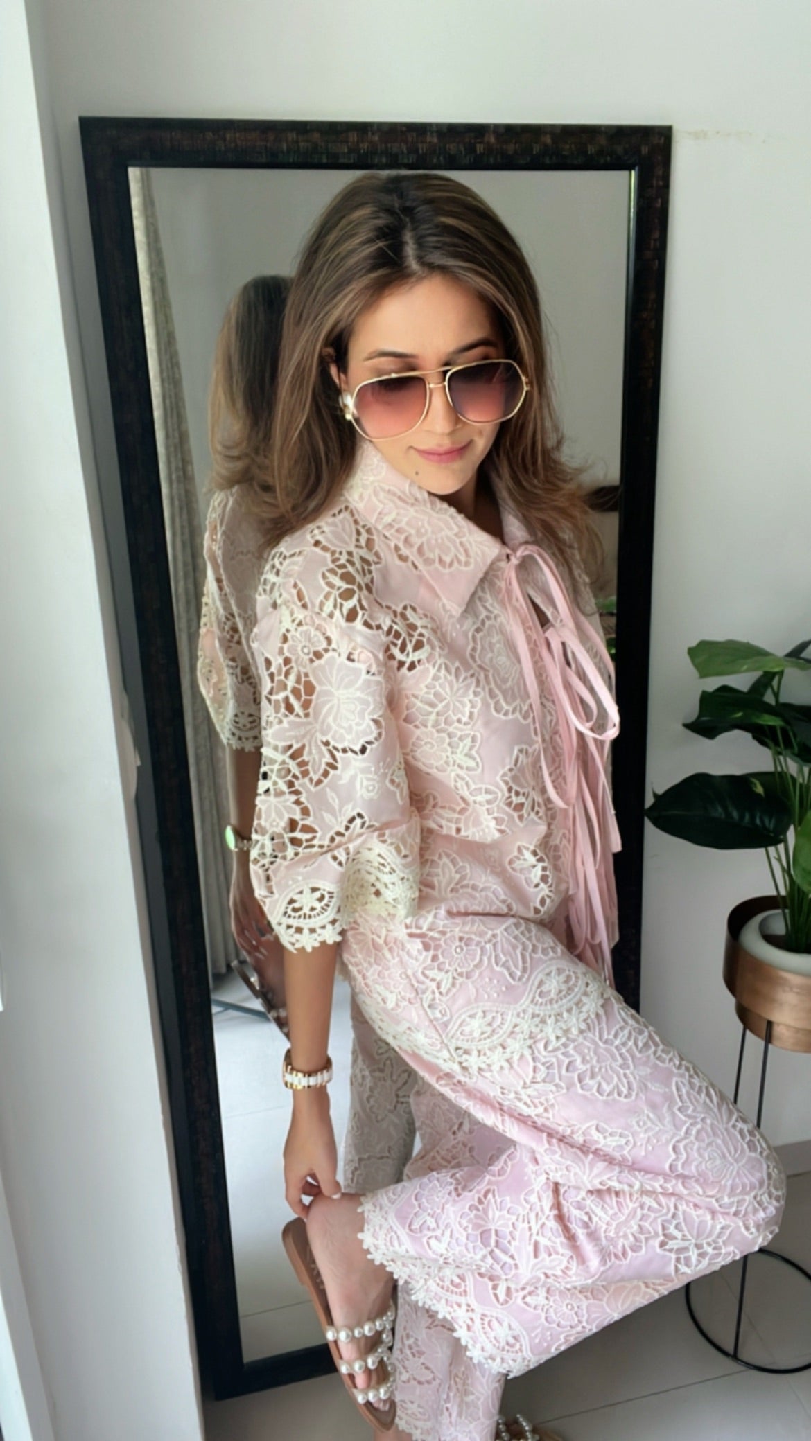 Dusty Pink Tie Knot Co-ord