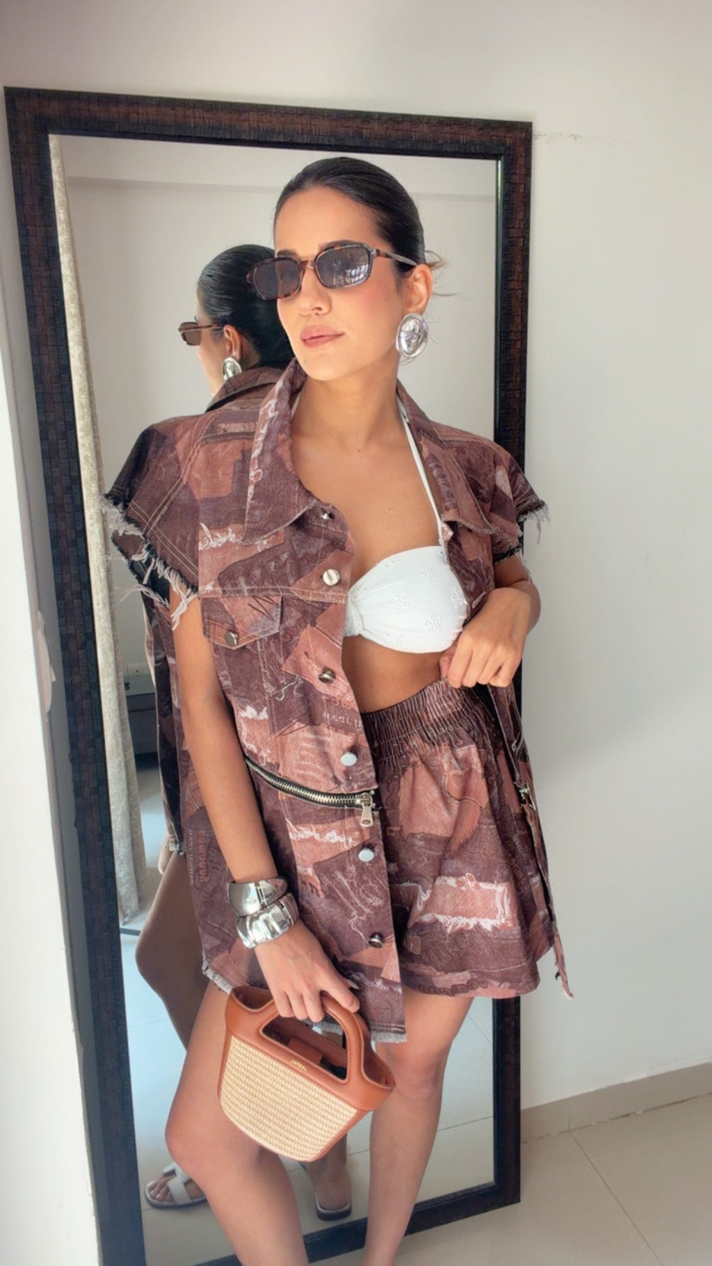 The Riviera Denim Co-ord Set