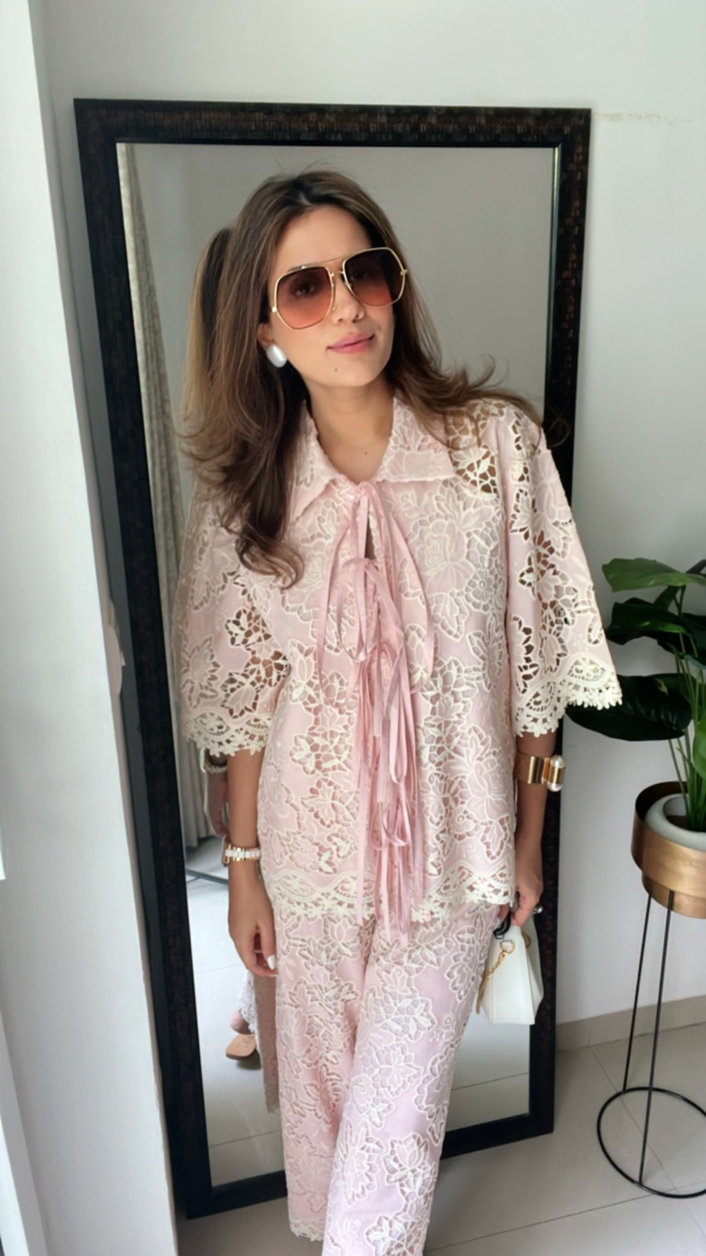 Dusty Pink Tie Knot Co-ord