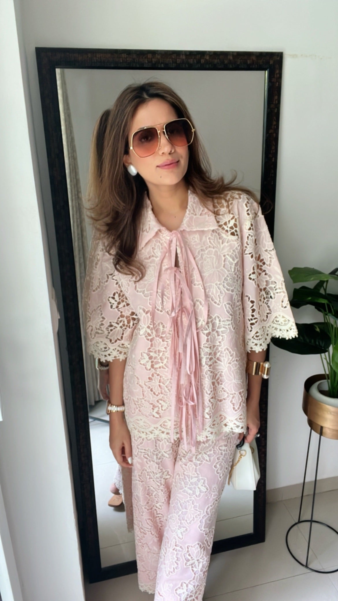 Dusty Pink Tie Knot Co-ord