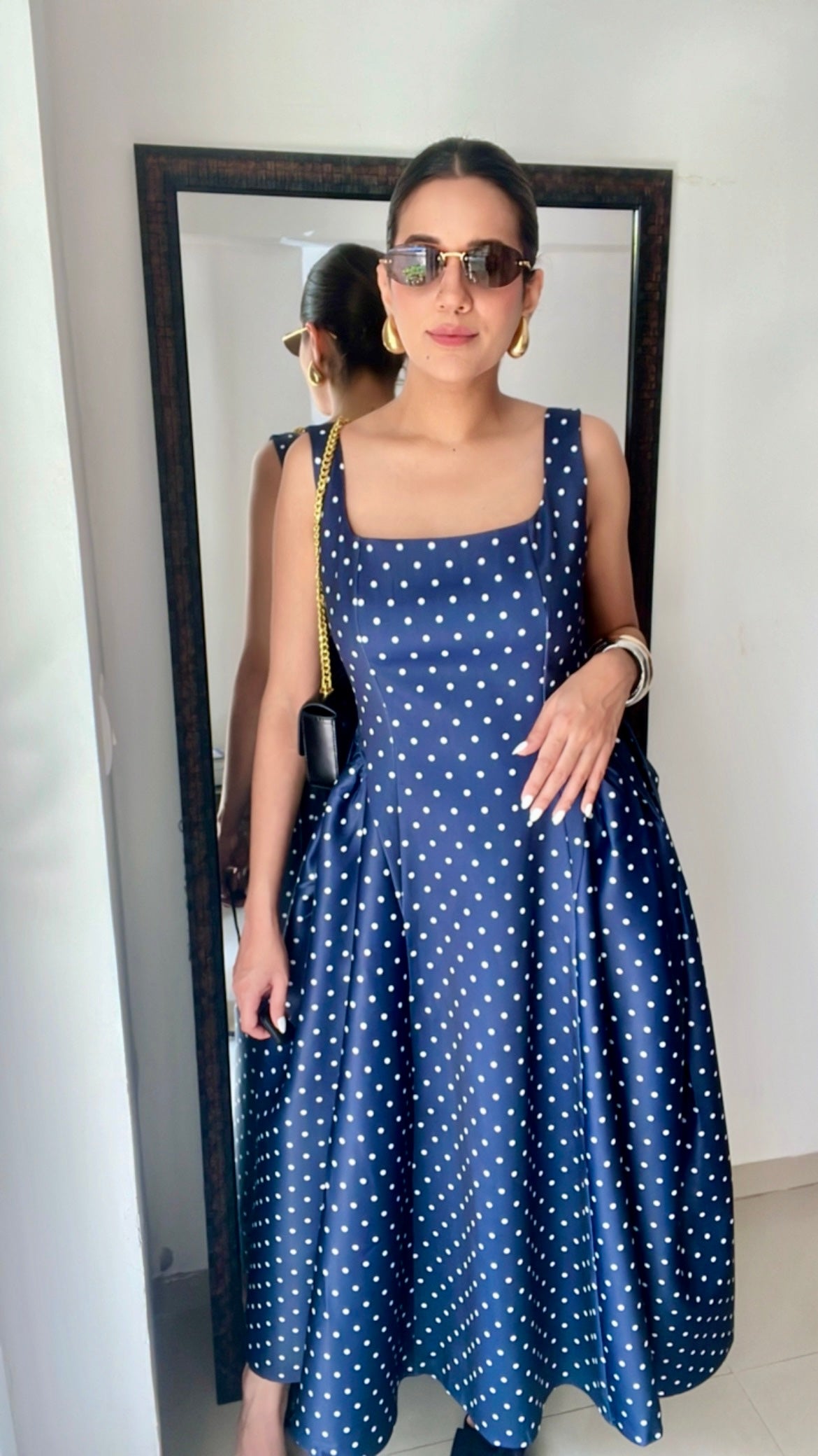 Polka Grace Voluminous Dress
