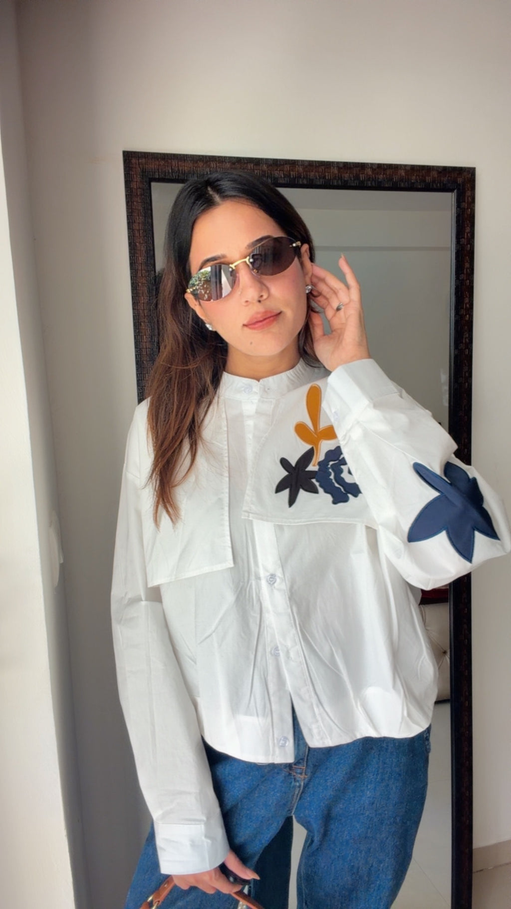 Poplin Lapel Shirt