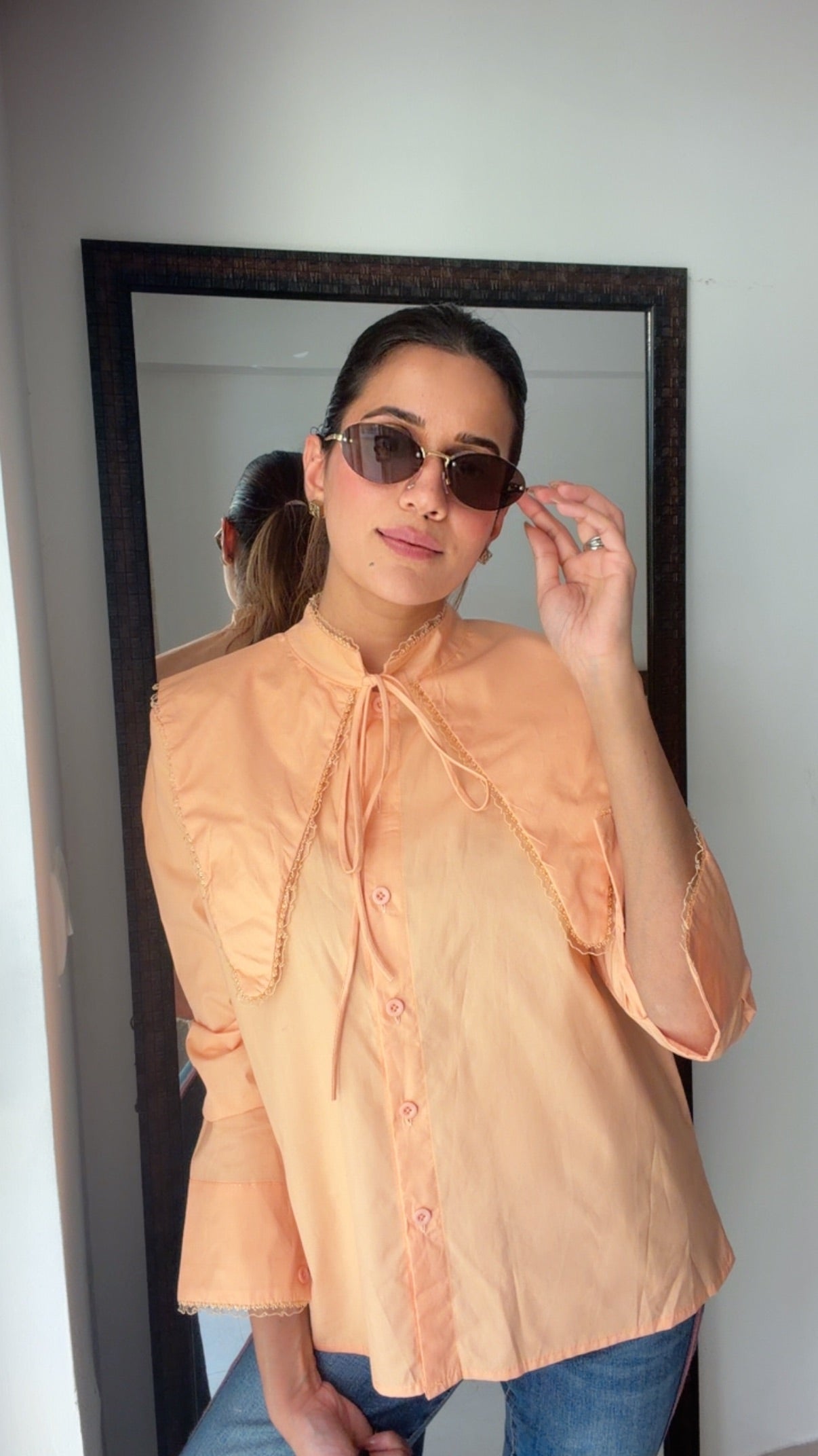 Tie Knot Poplin Shirt