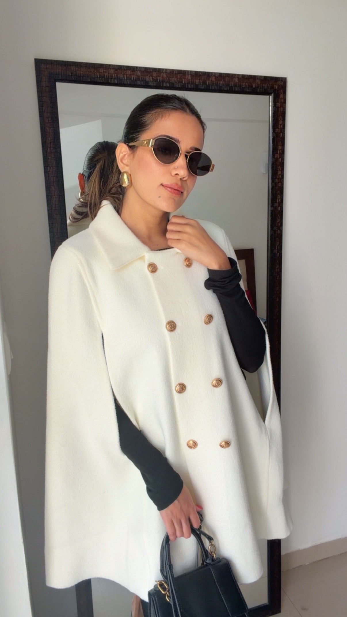 Classic Fall Cape Jacket