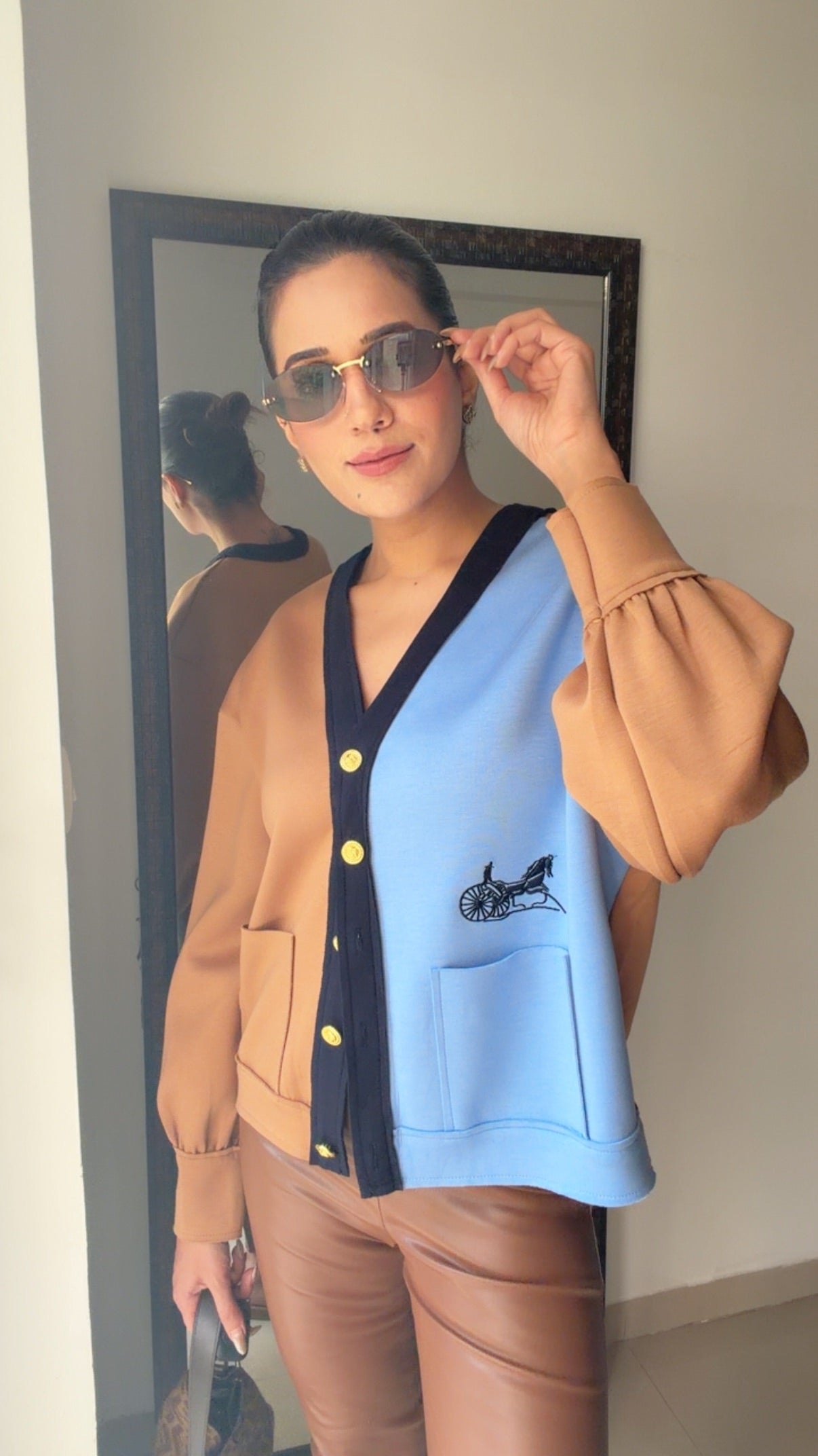 Colorblock Comfort Fall Cardigan