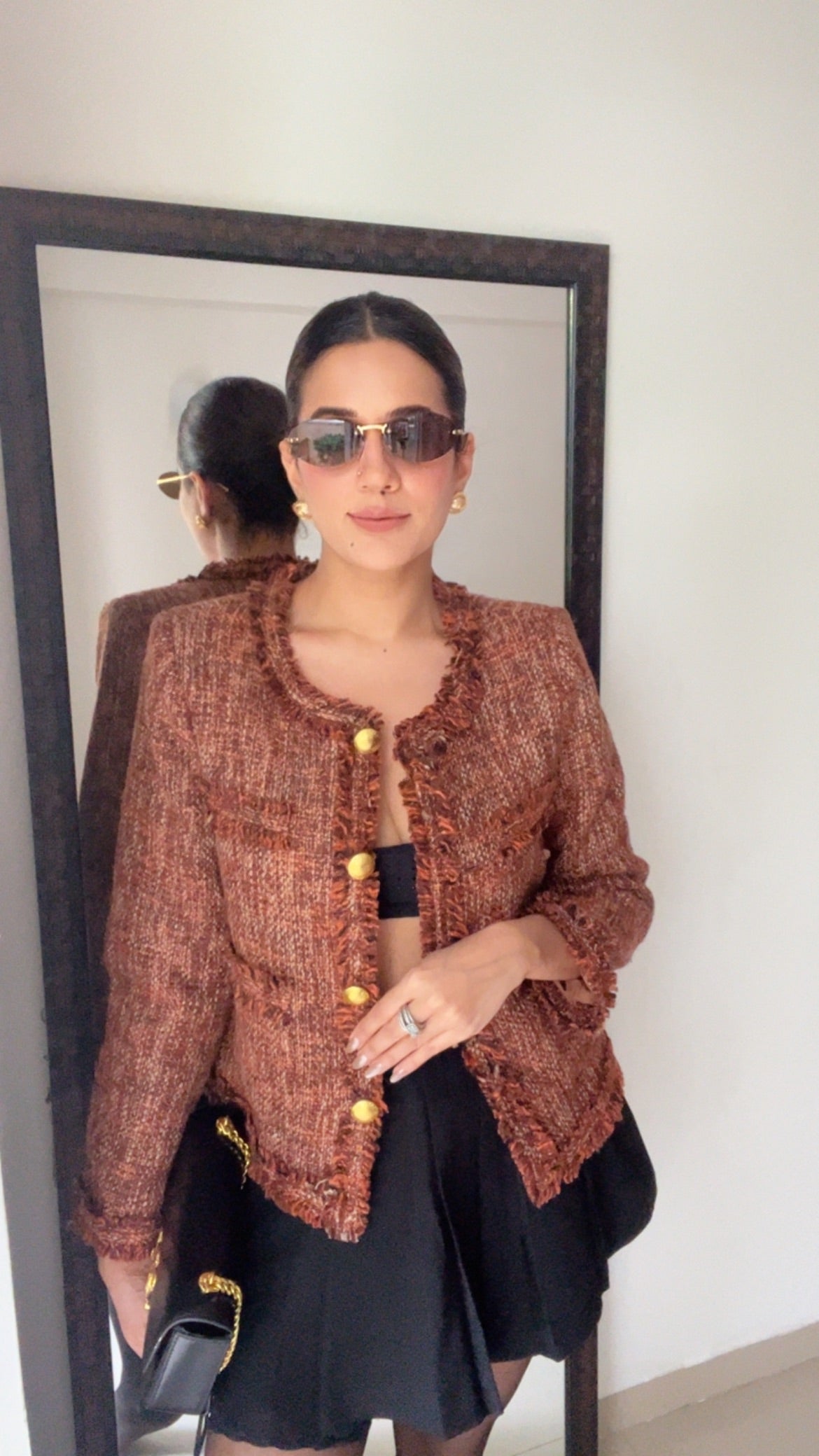 Brown Tweed Fall Jacket
