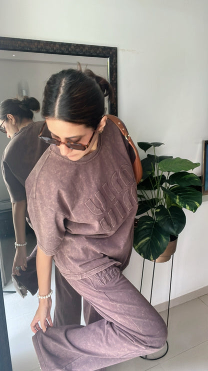 Washed Monotone Lounge Set