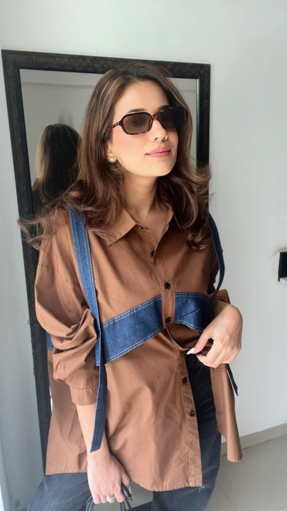 Harness Poplin Shirt