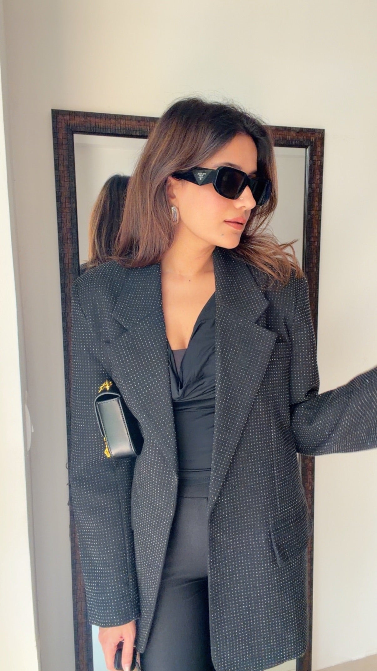 Swarovski Studded Fall Coat
