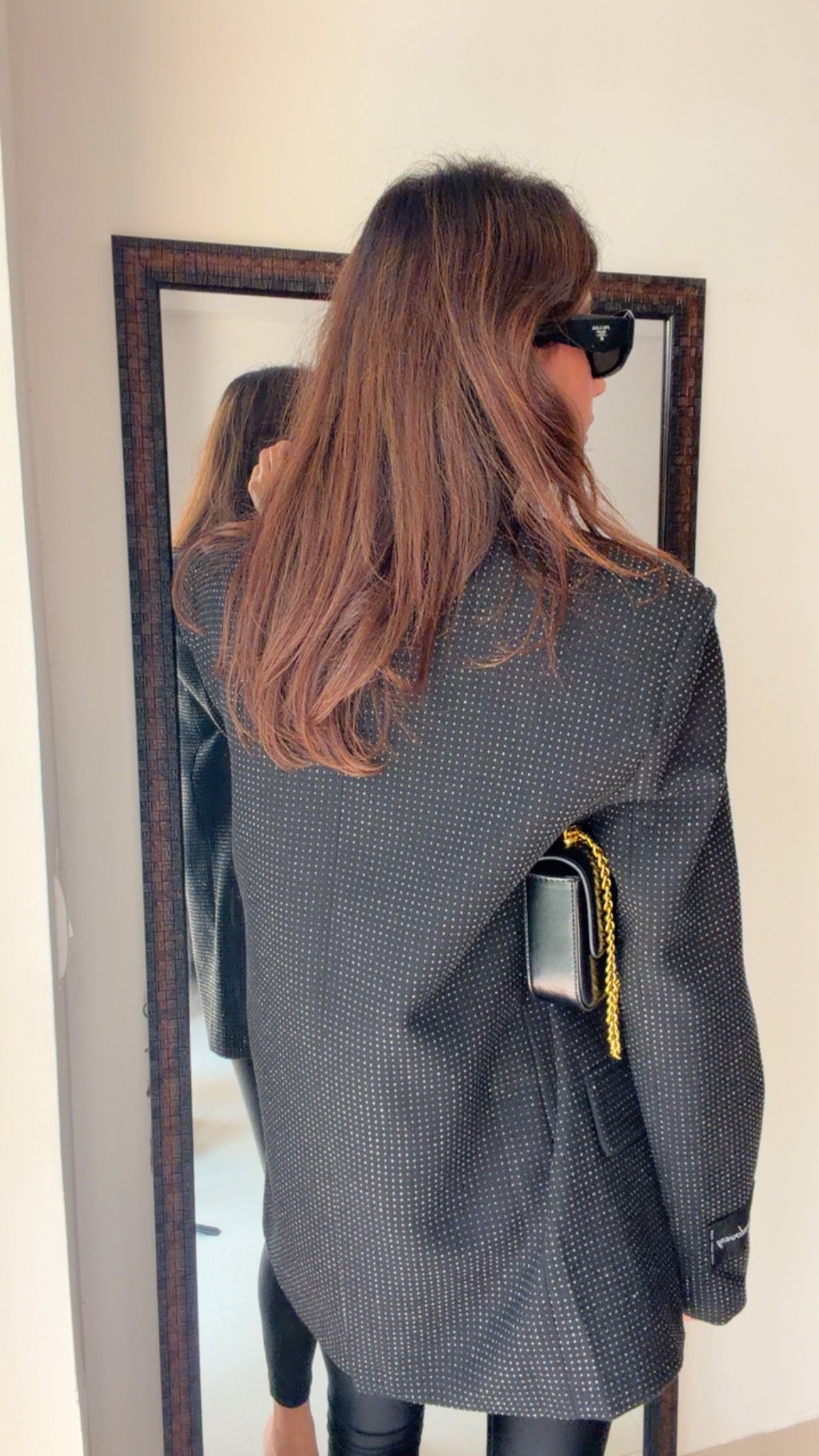 Swarovski Studded Fall Coat