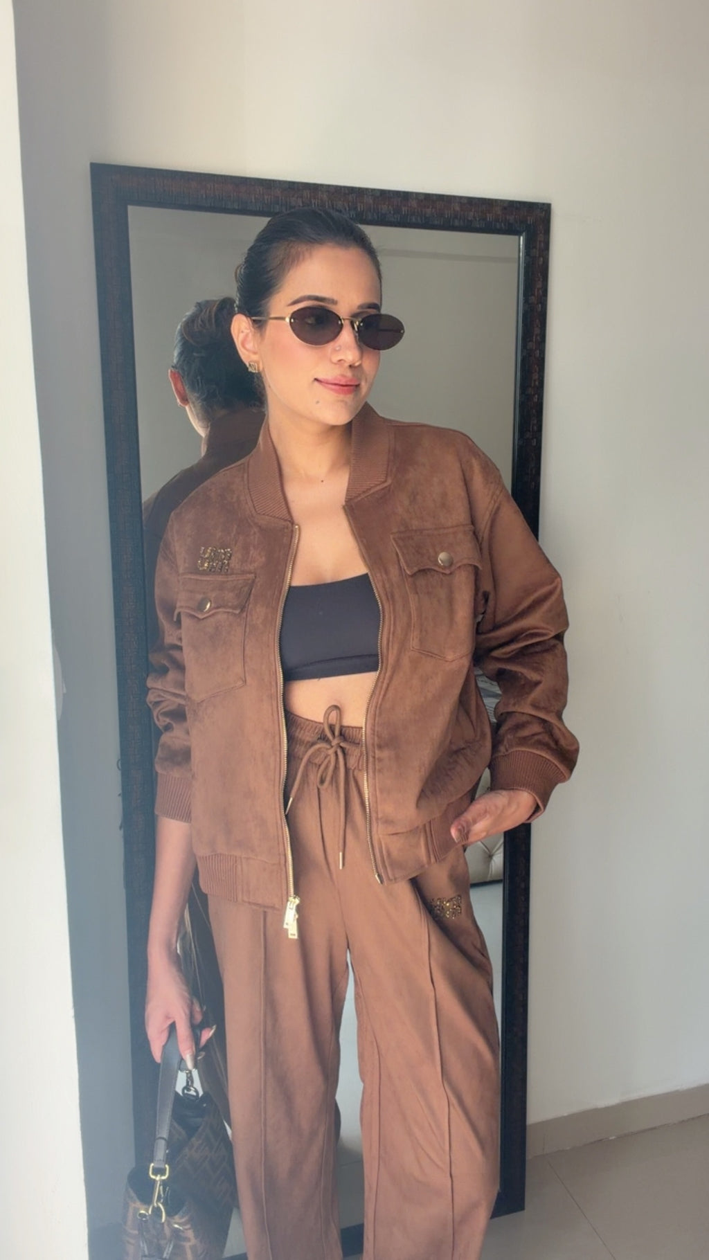 Suede Fall Lounge Set