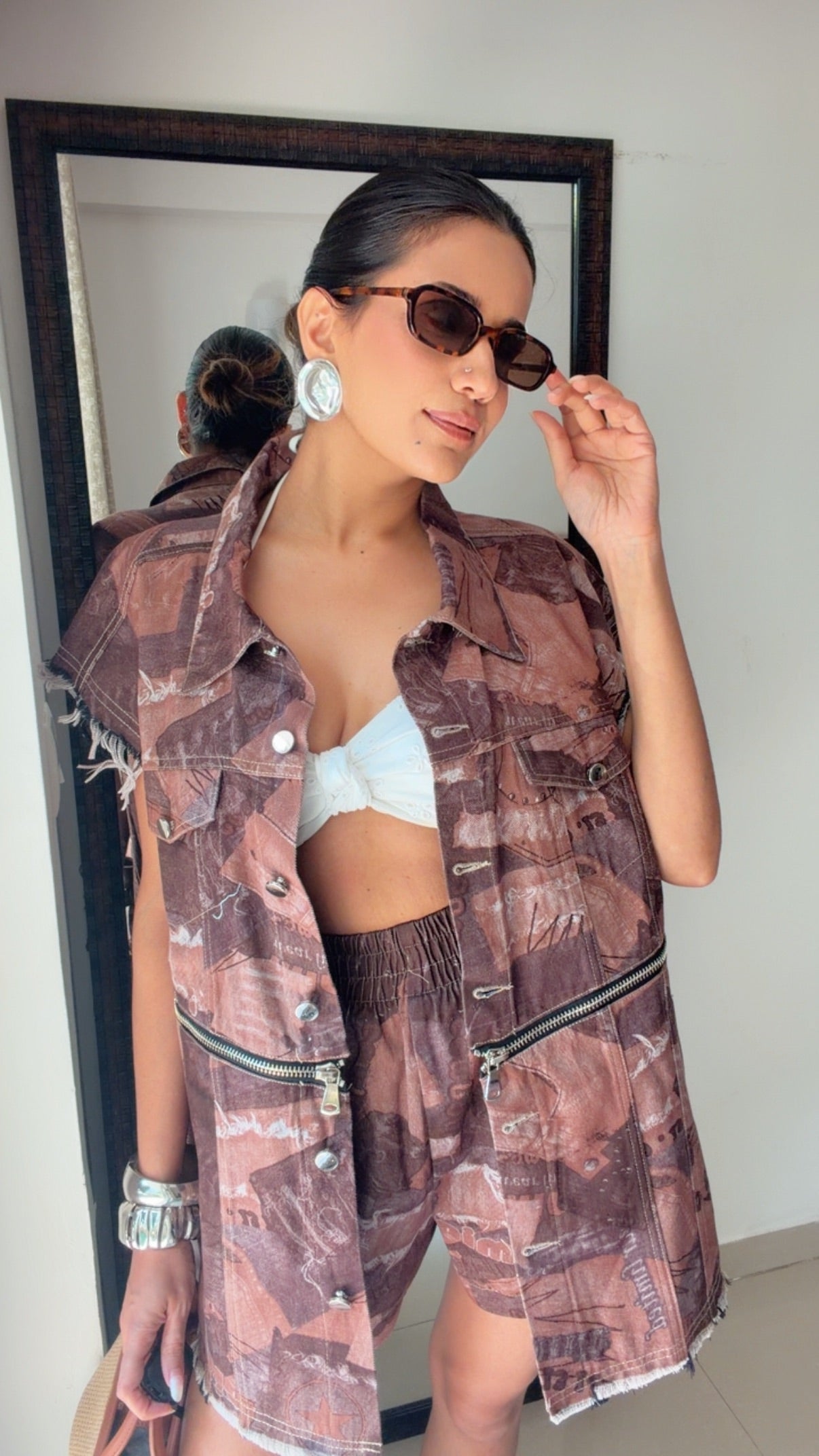 The Riviera Denim Co-ord Set