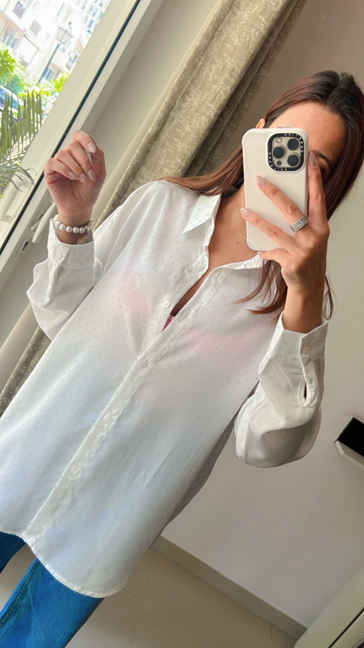 Silver Studded Shirt