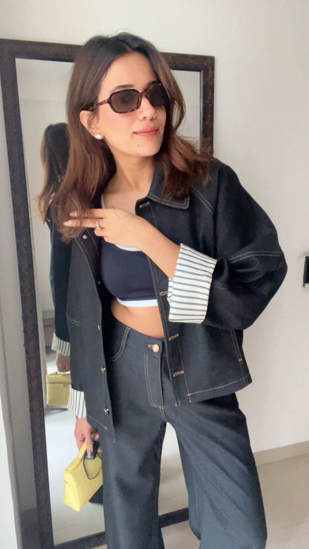 Monotone Denim Fall Co-ord