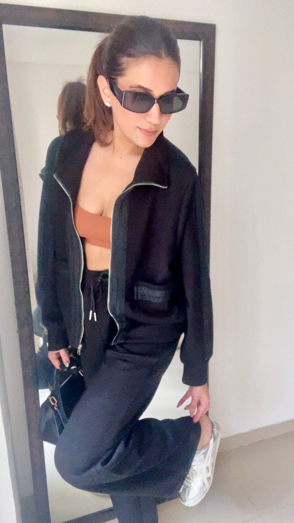 Textured Detailed Fall Lounge Set