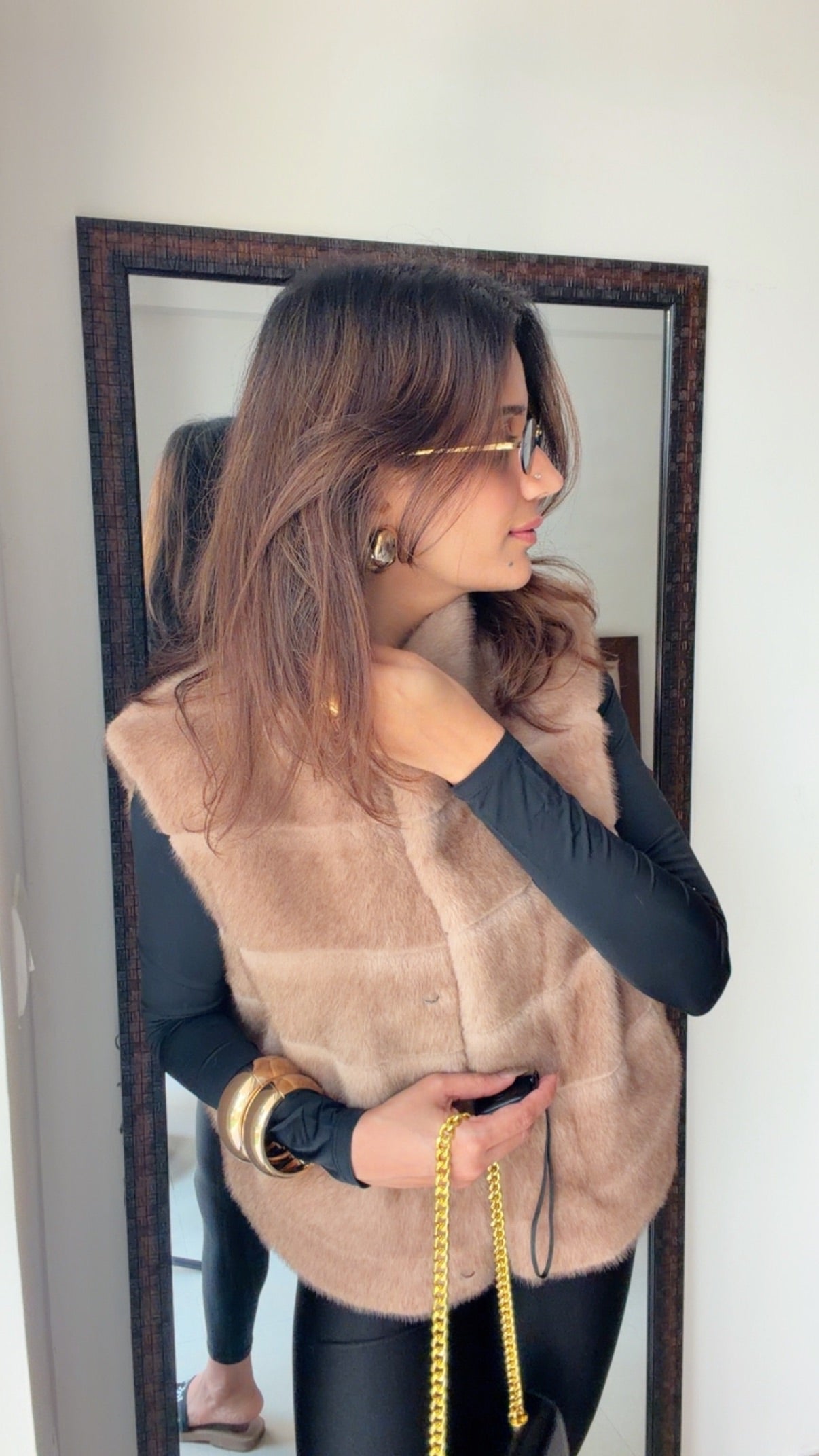 Luxe Faux Fur Fall Vest