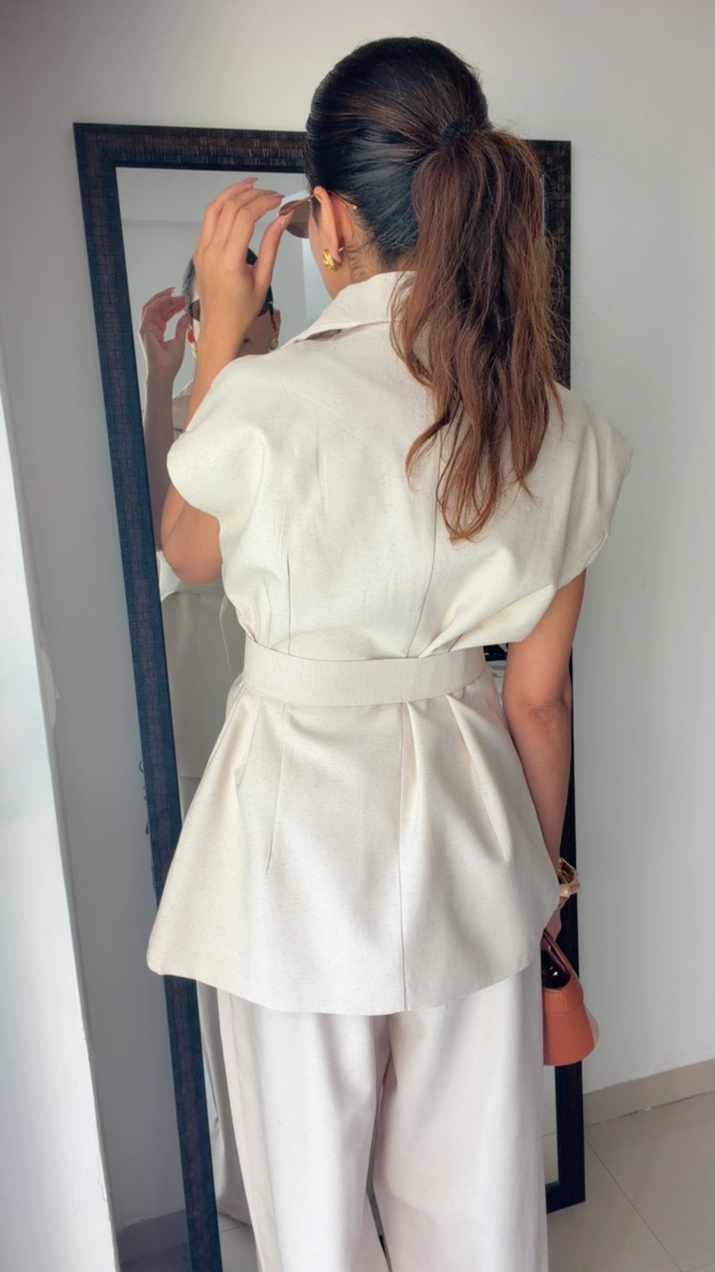 Elevated Luxe Belted Ensemble Co-ord Set