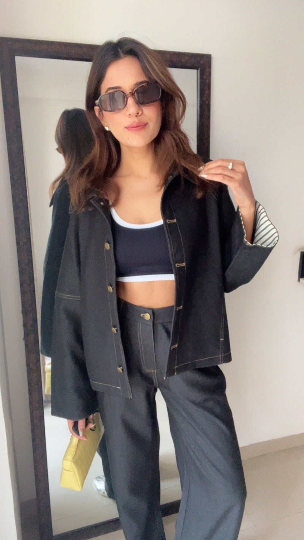 Monotone Denim Fall Co-ord