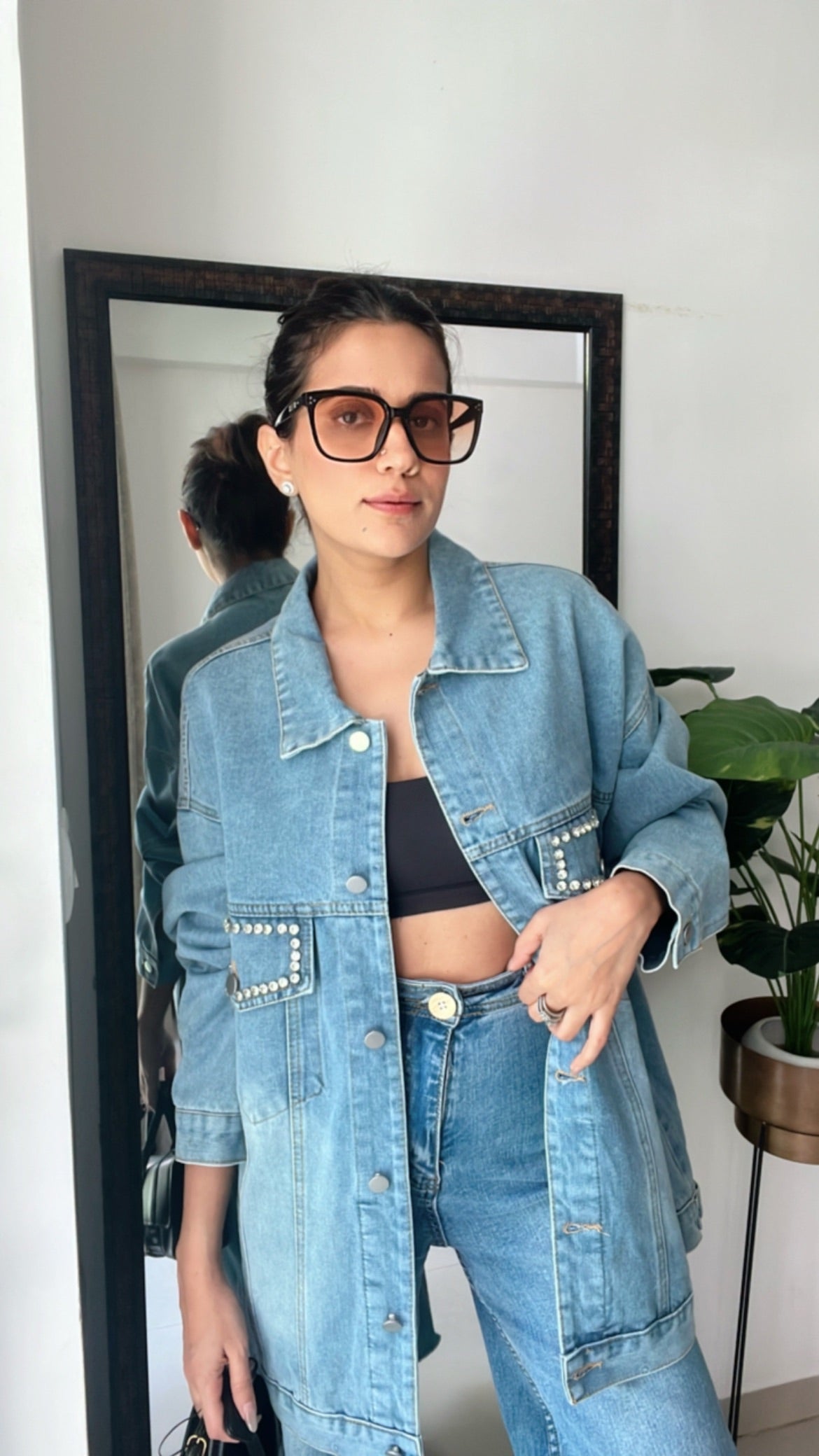 Mickey Denim Fall Jacket