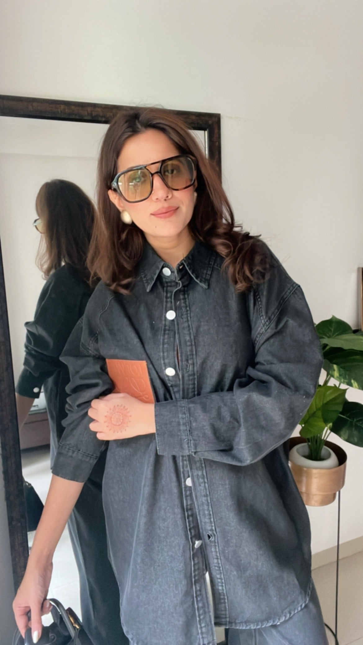 Ash Black Denim Co-ord