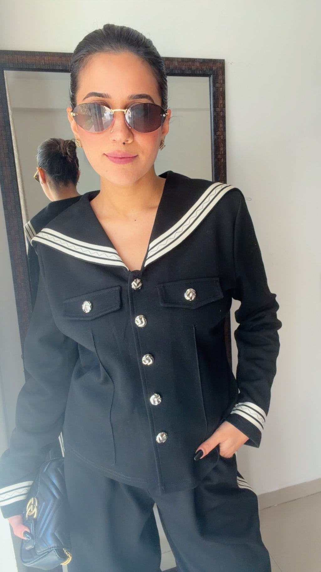 Sailor-Collar Lounge Set