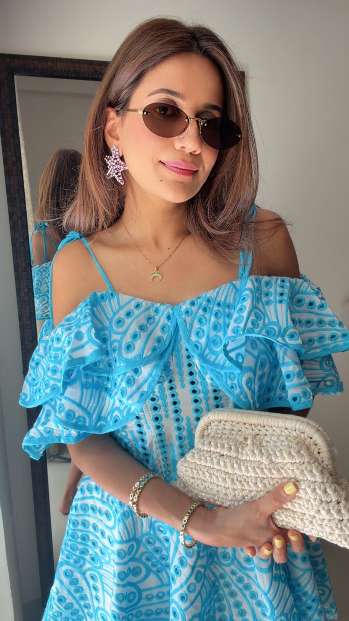 Breeze Ruffle Mini Dress