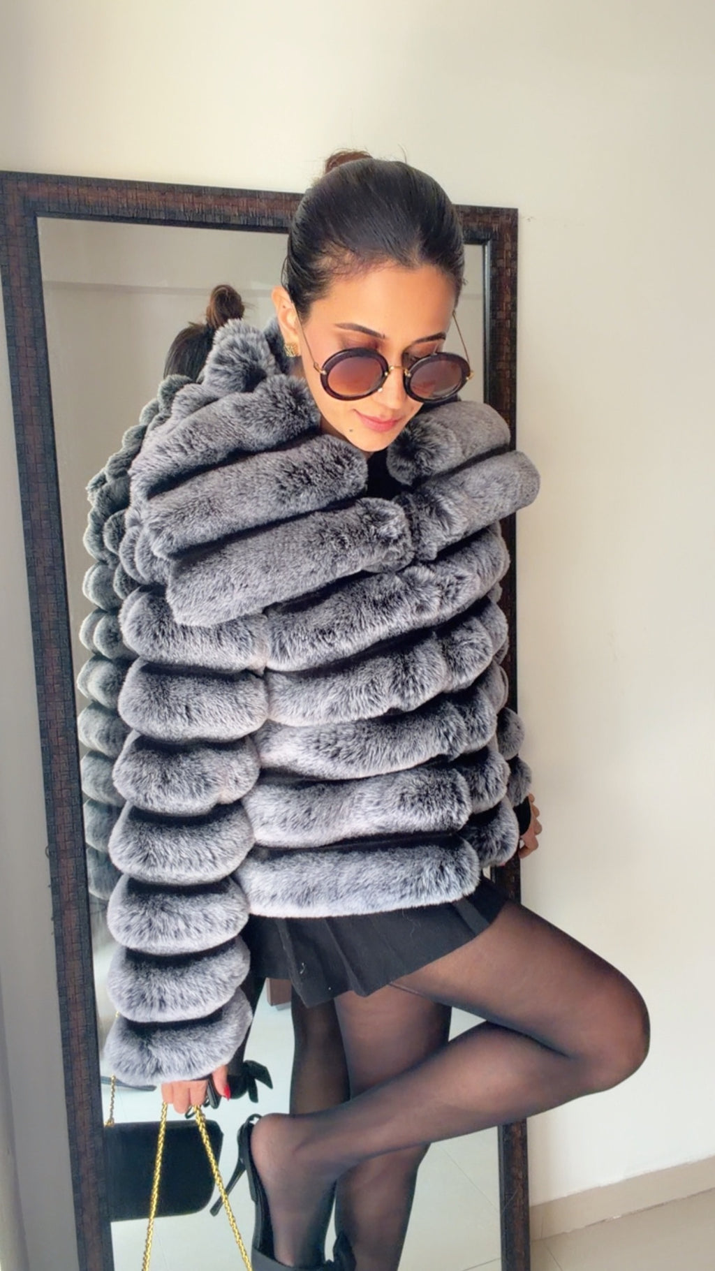 Luxe Faux Fur Fall Jacket