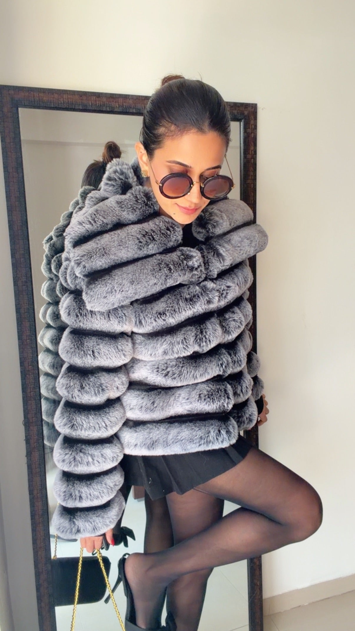 Luxe Faux Fur Fall Jacket