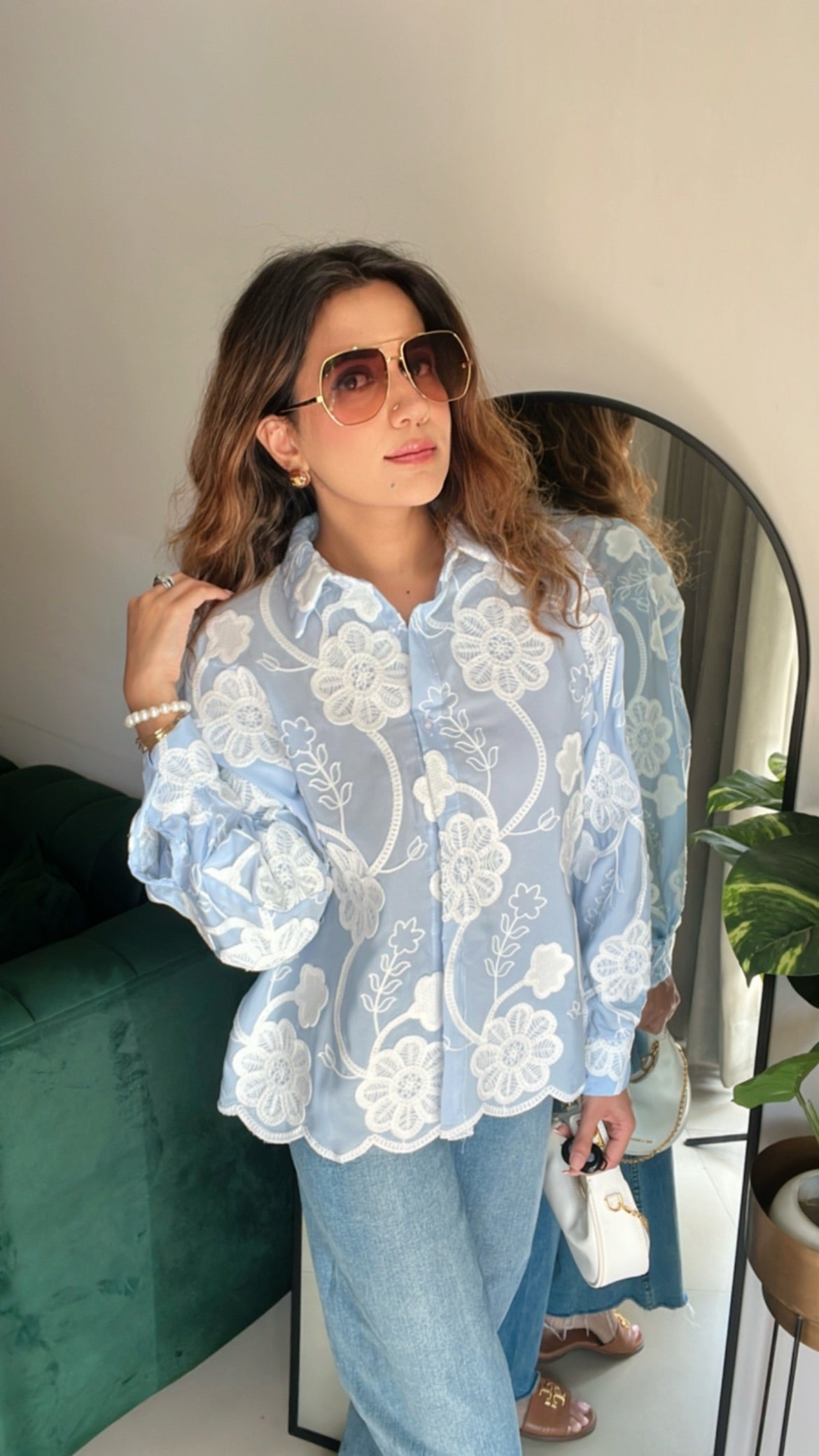 Sunshine Embroidered Shirt