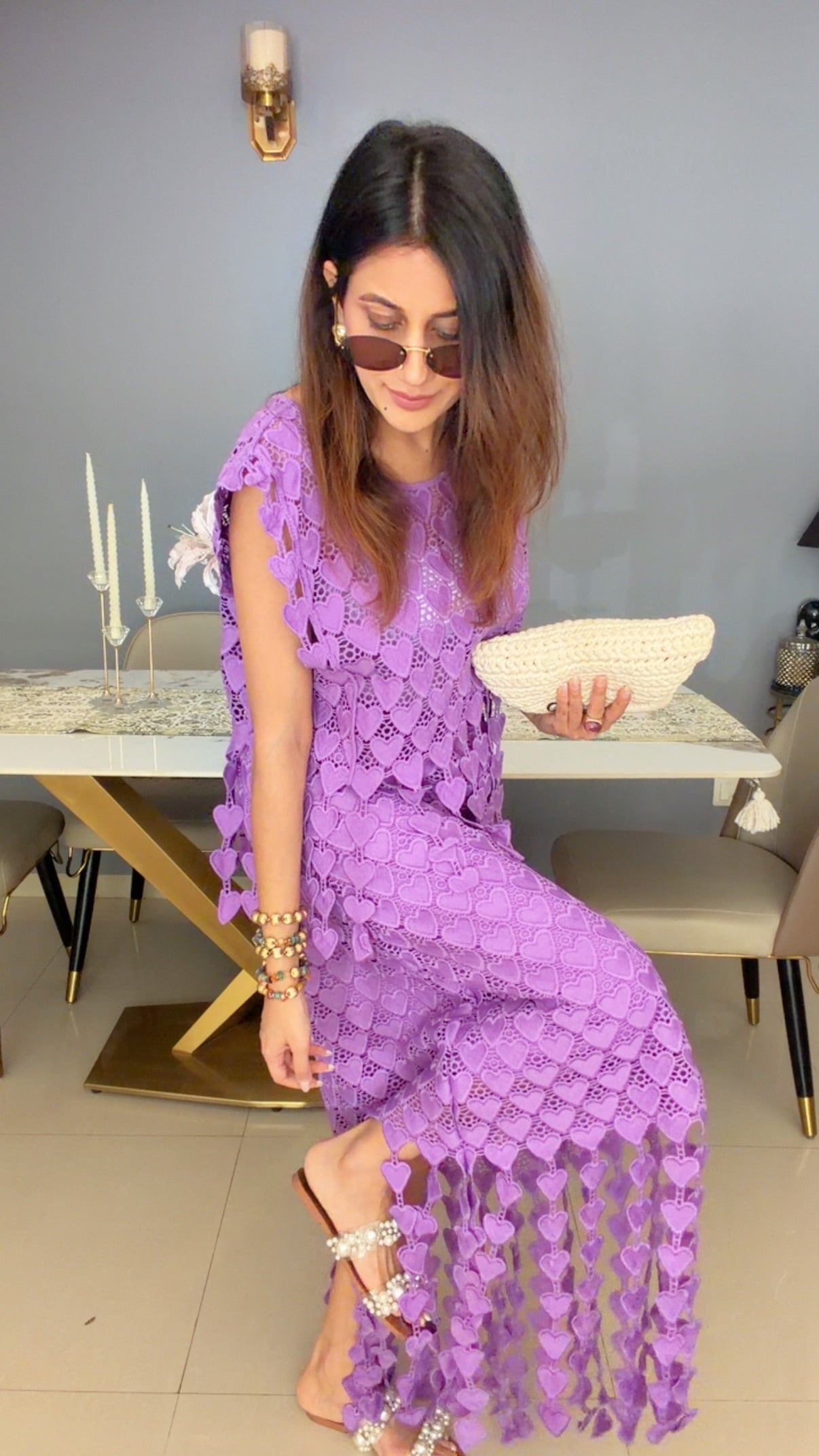 Sunset Soirée Skirt Co-ord Set