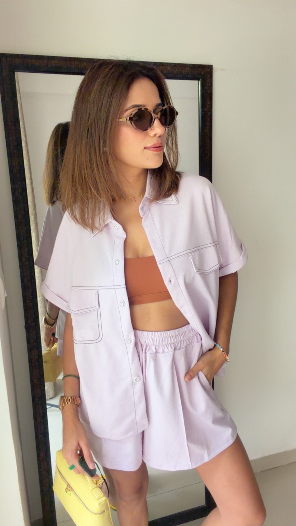 Box fit Shorts Co-Ord Set