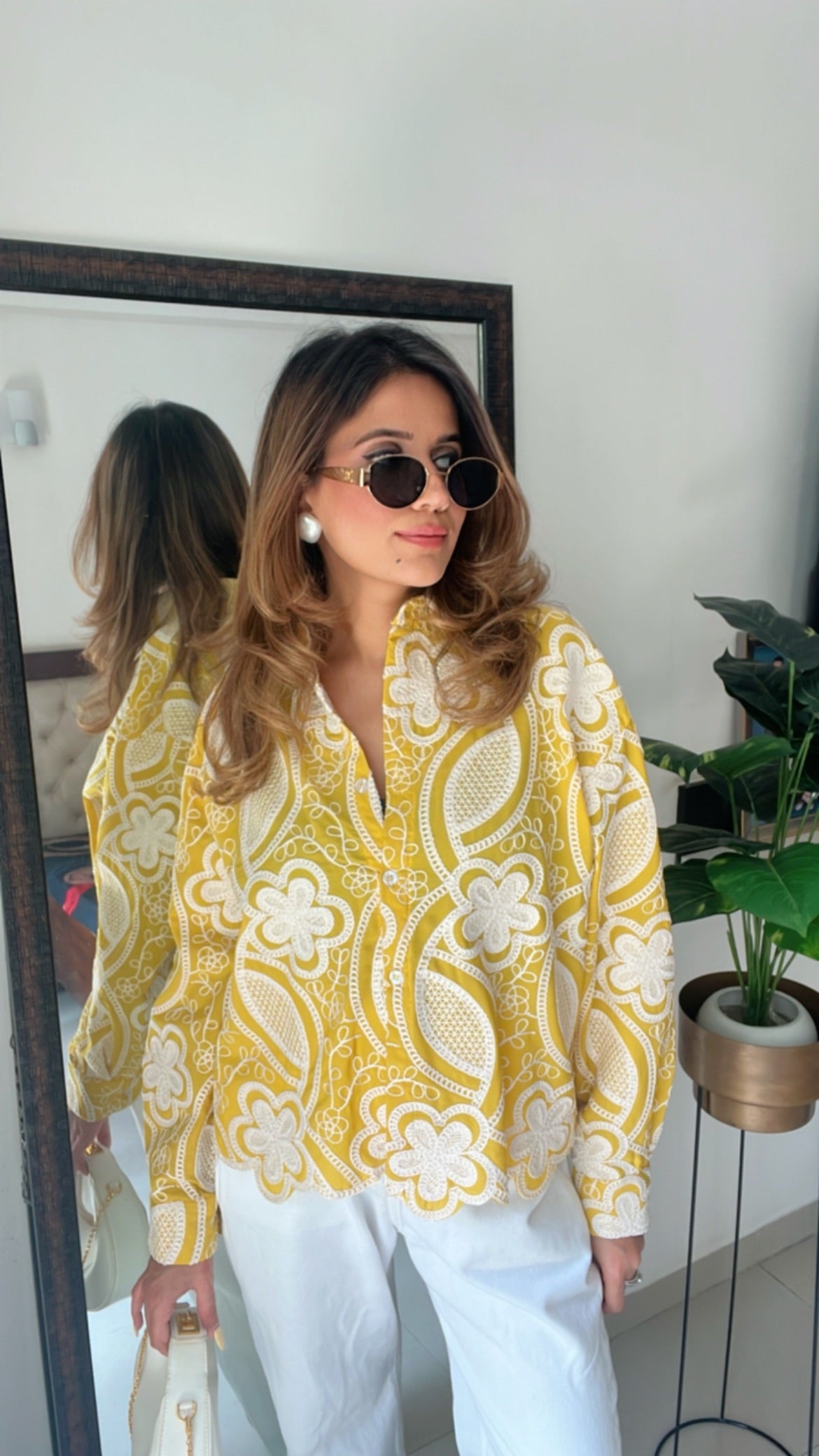 Sunshine Embroidered Shirt