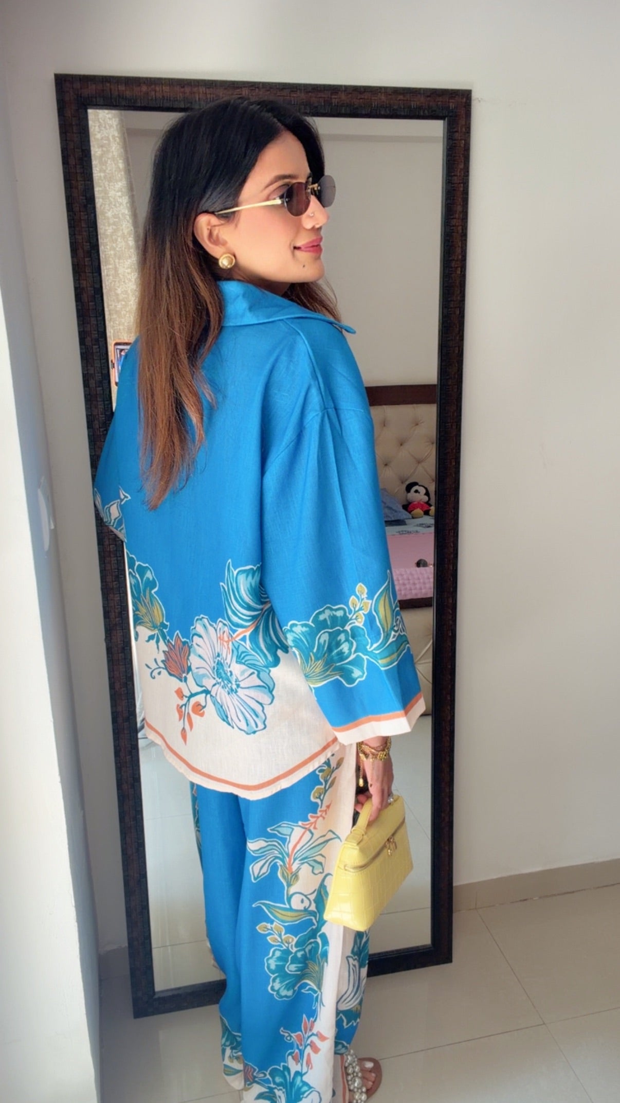 Azure Bloom Resort Co-ord Set