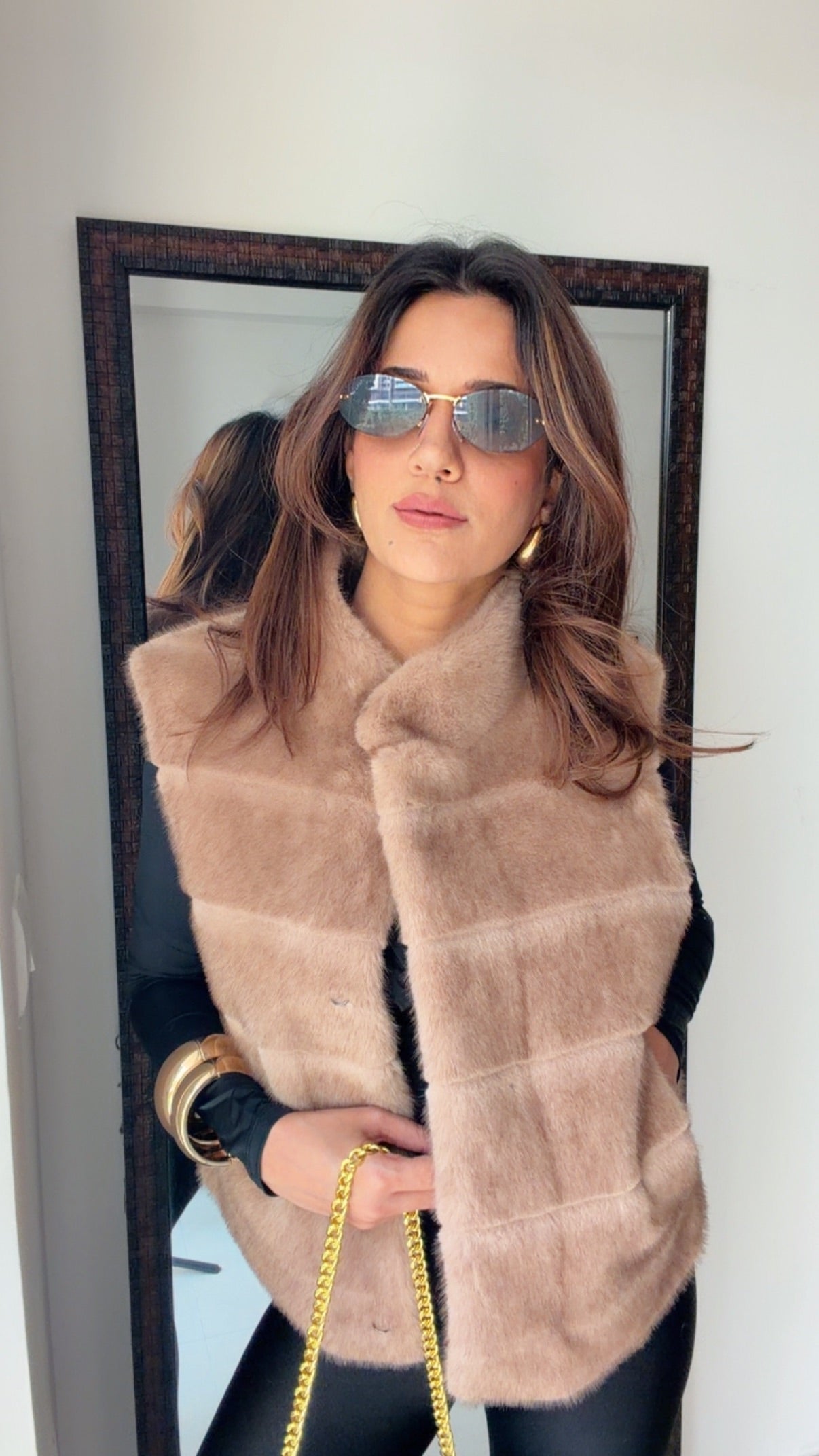 Luxe Faux Fur Fall Vest